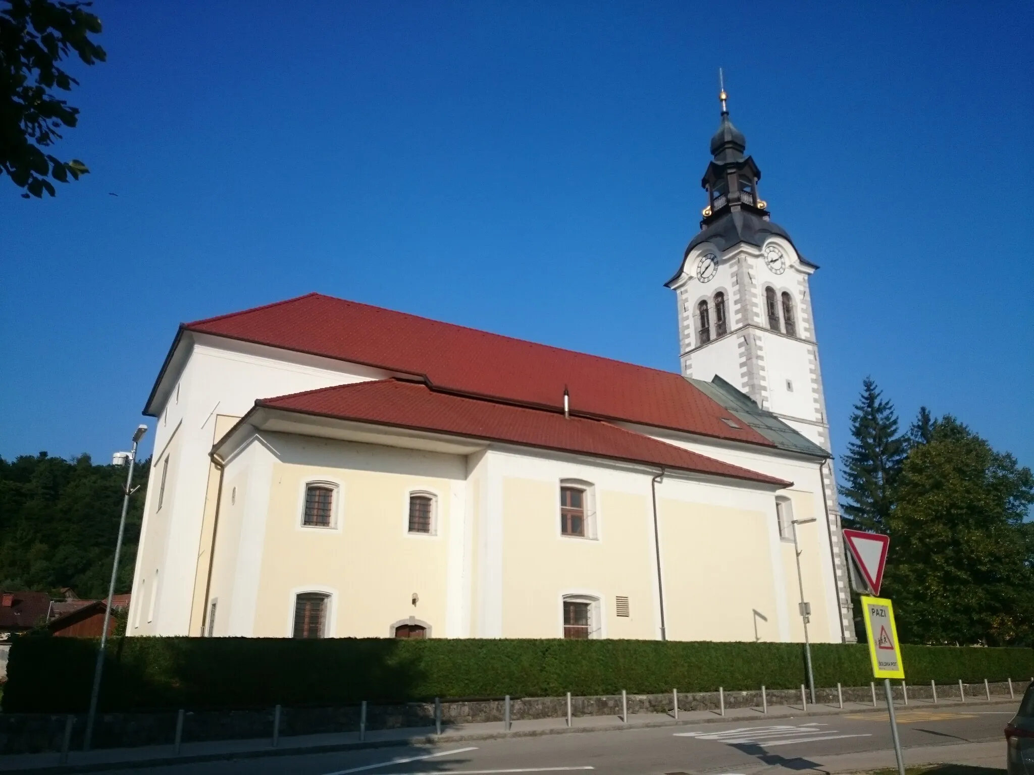 Photo showing: Church of St. Martin in Ig. More info (in Slovenian only).