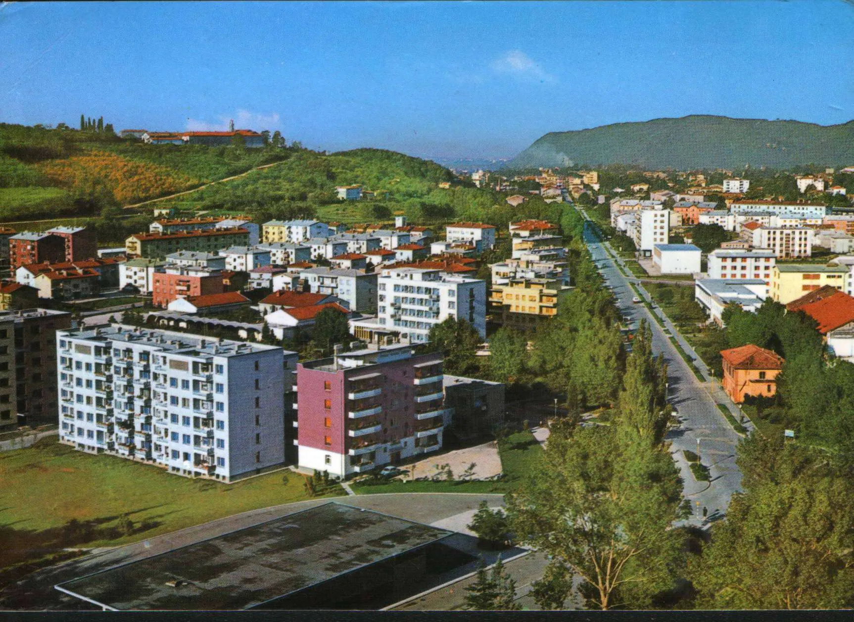 Photo showing: Postcard of Nova Gorica