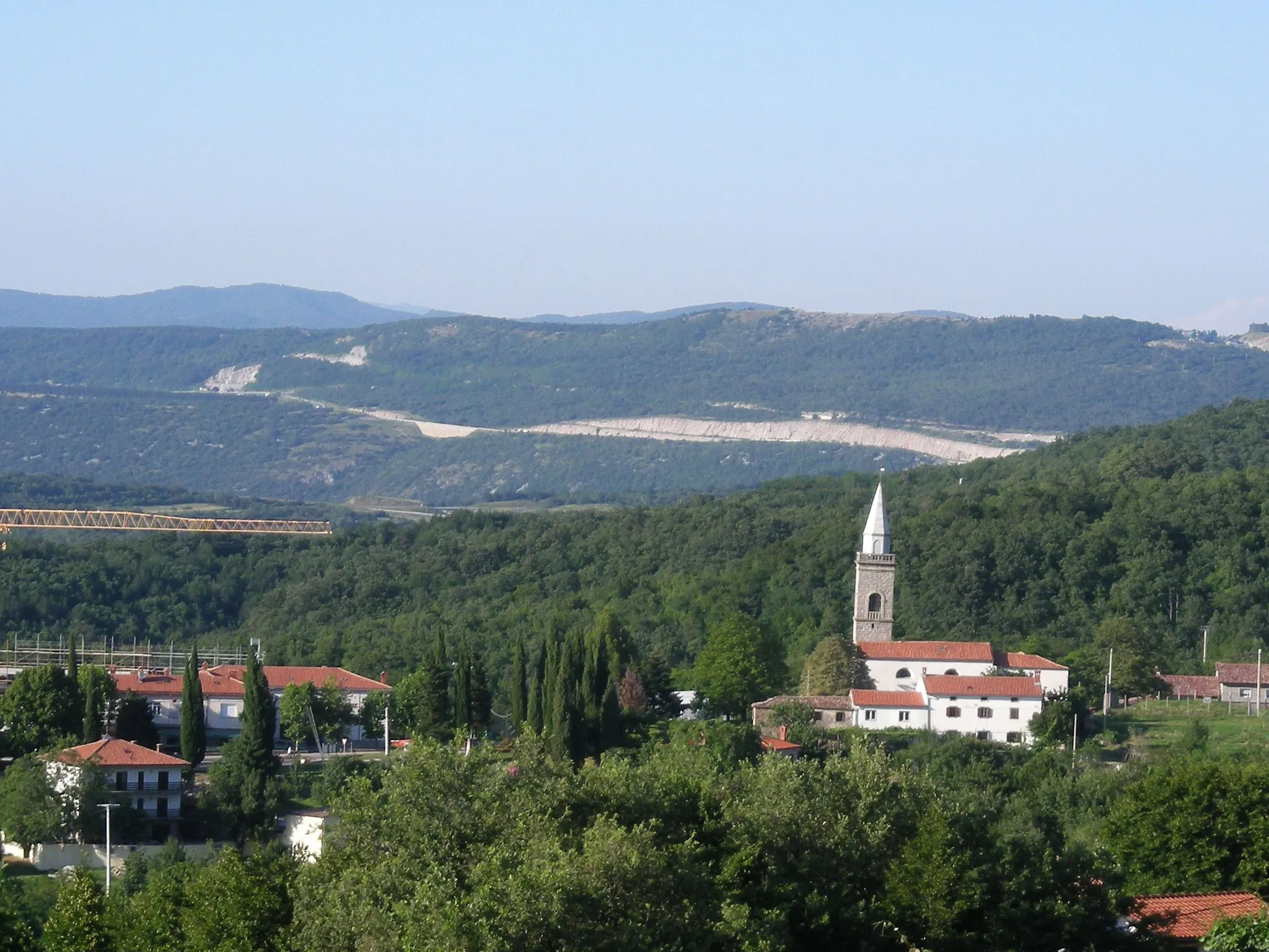 Photo showing: Sv. Anton, village near Koper (Slovenia).