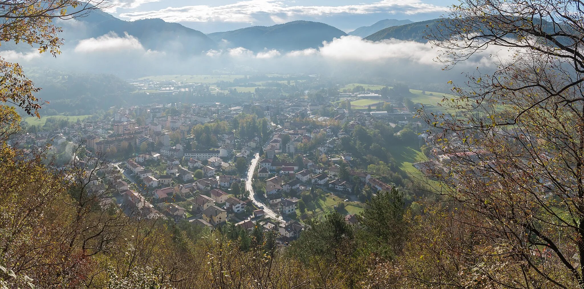Photo showing: View of Tolmin, Goriška, Slovenia