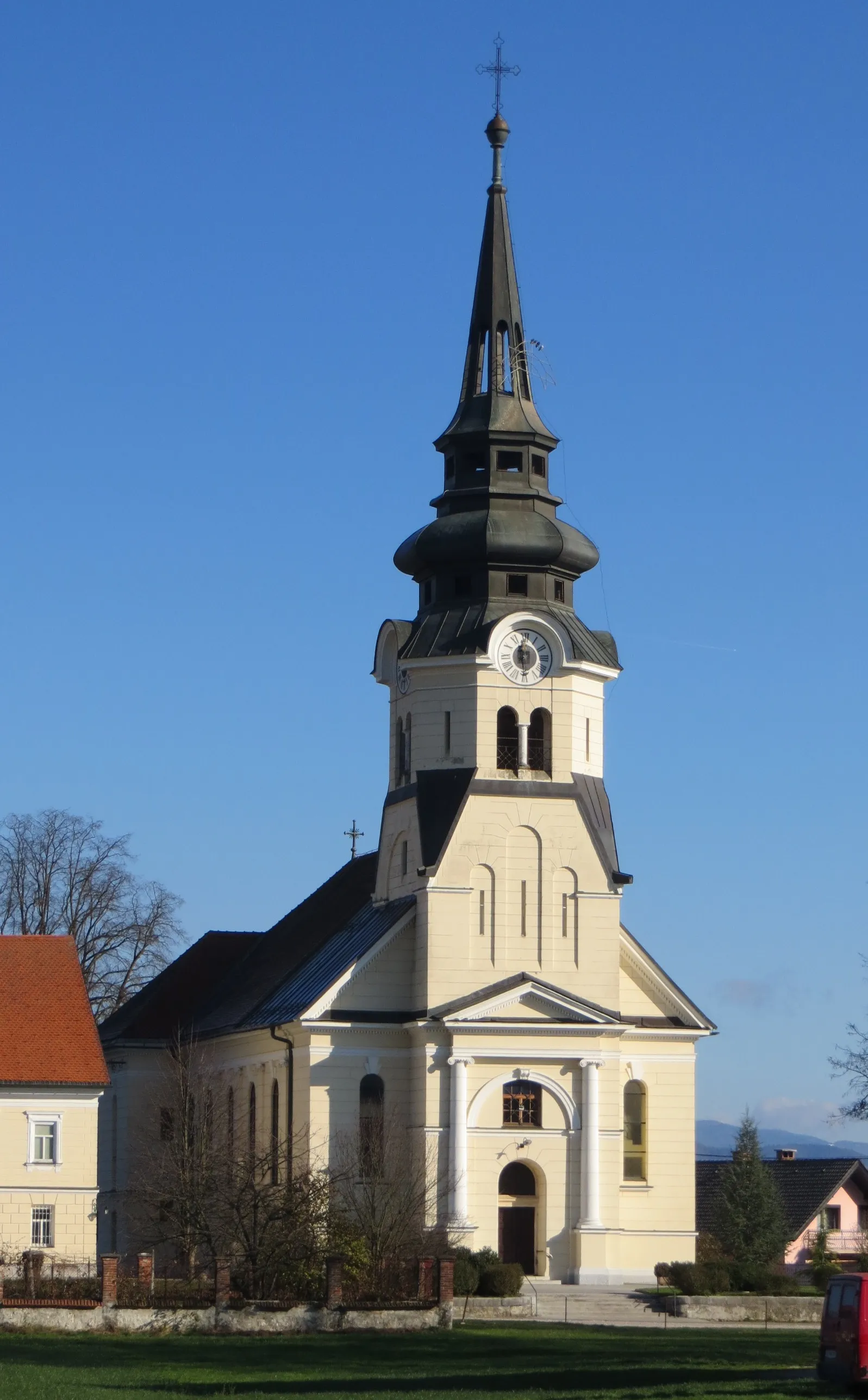 Photo showing: Saint Margaret's Church in Vodice, Municipality of Vodice, Slovenia