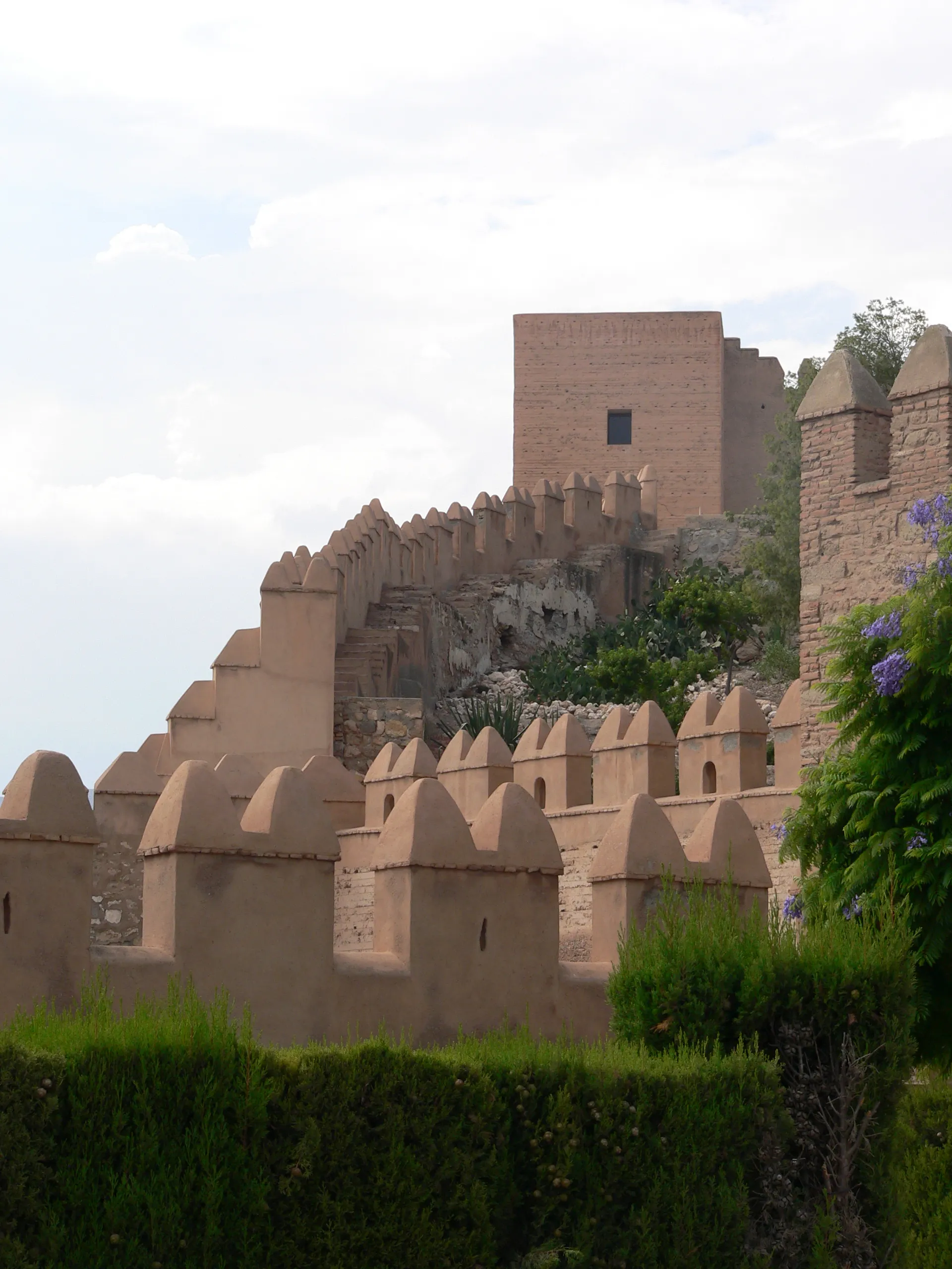 Photo showing: Die Alcazaba in Almería