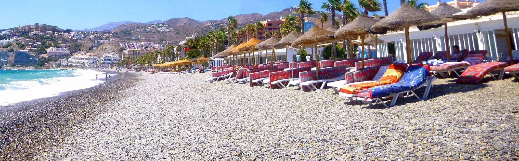 Photo showing: Playa de San Cristóbal (Almuñécar, Granada)