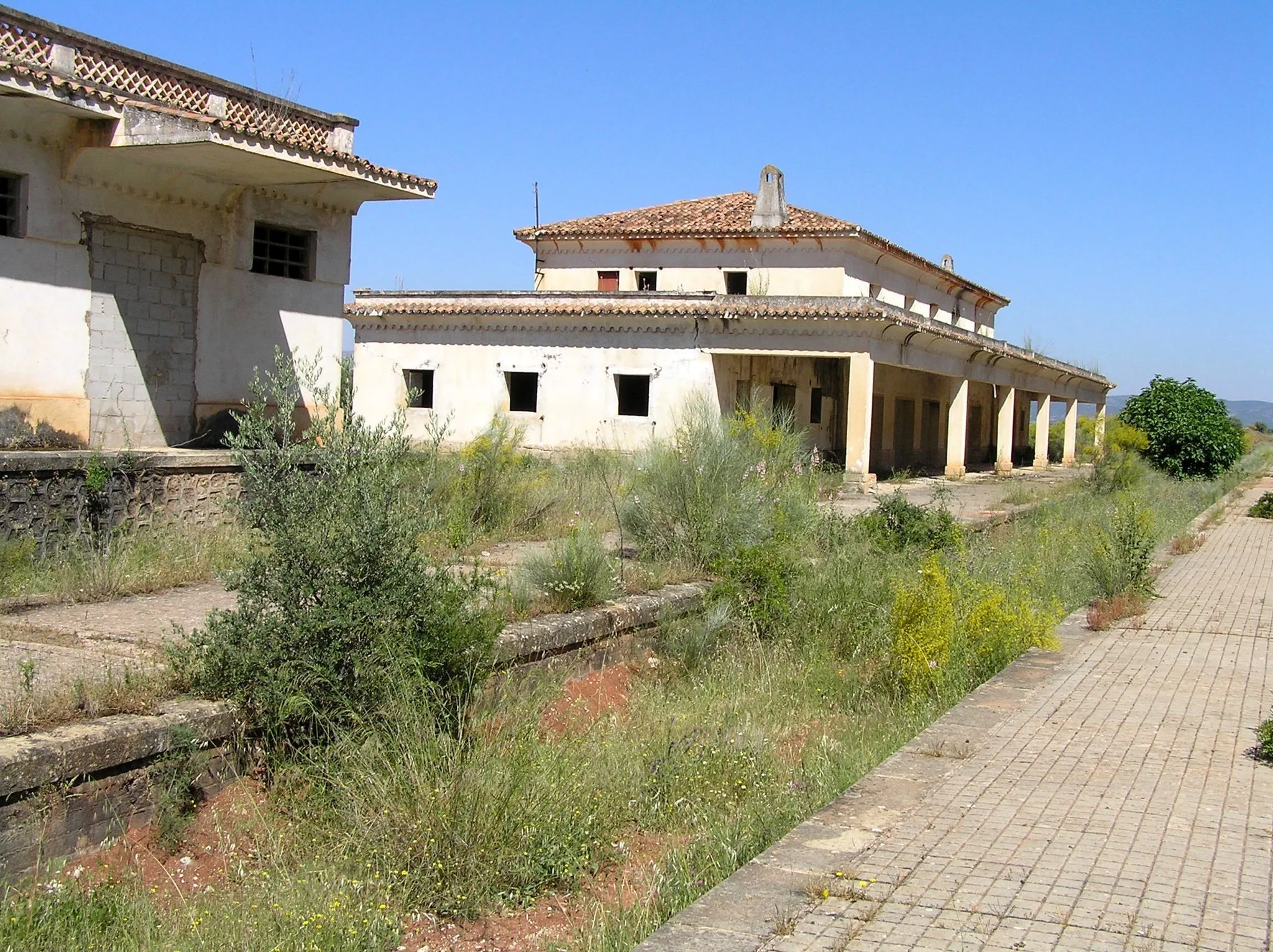 Photo showing: Andén estación ferrocarril