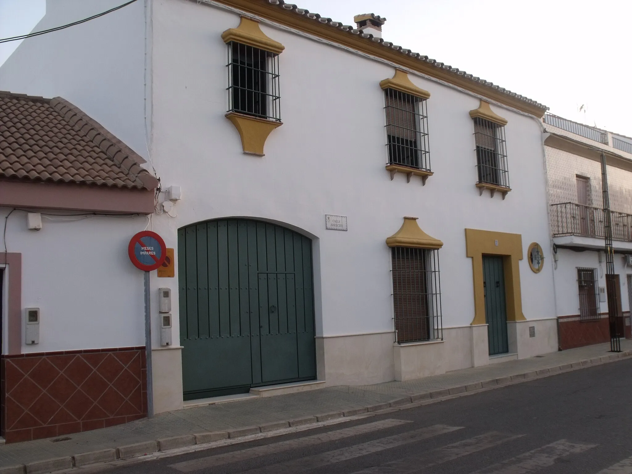 Photo showing: Vista general de las casas del  pueblo