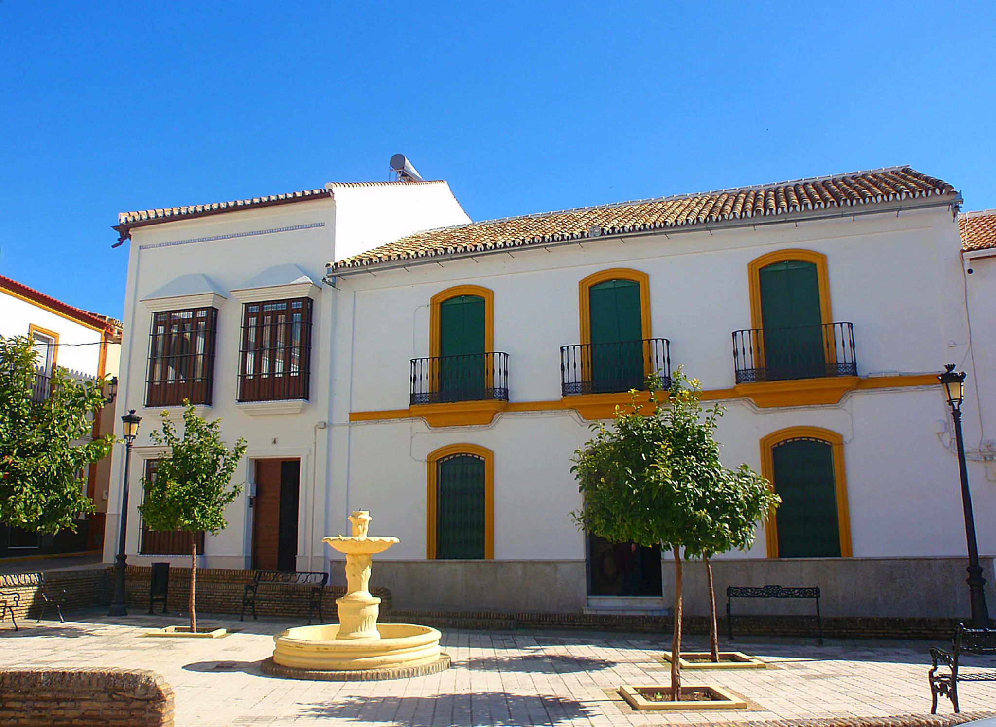Photo showing: Casas de Carrión de los Céspedes, provincia de Sevilla (España).