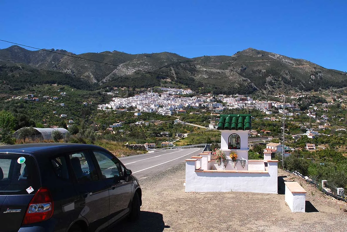 Photo showing: View to Casarabonela