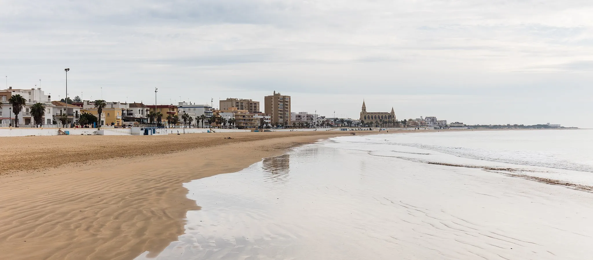 Photo showing: Beach of Regla, Chipiona, Spain