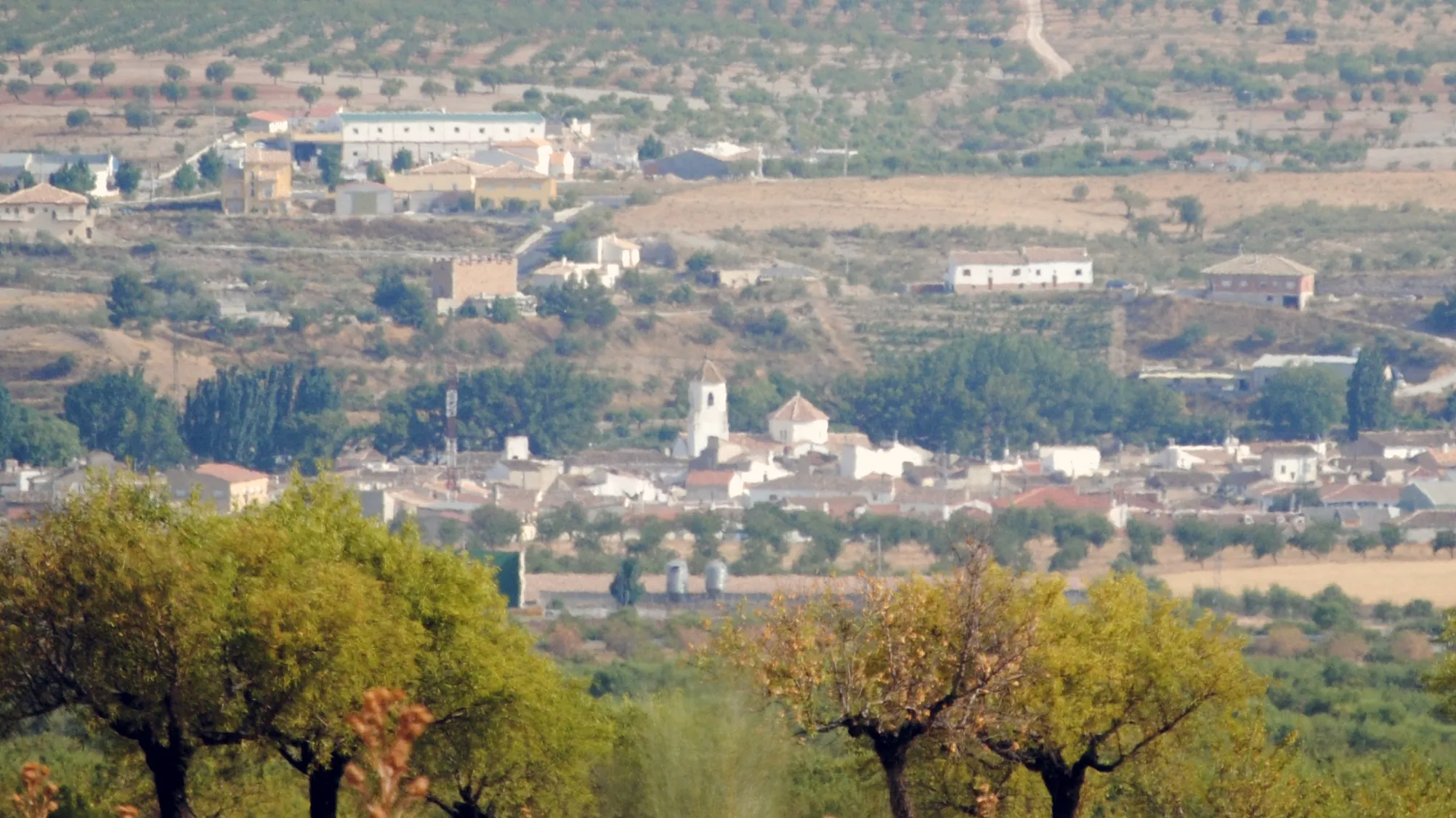 Photo showing: Pueblo de Chirivel Vista desde el Camino del Puerto