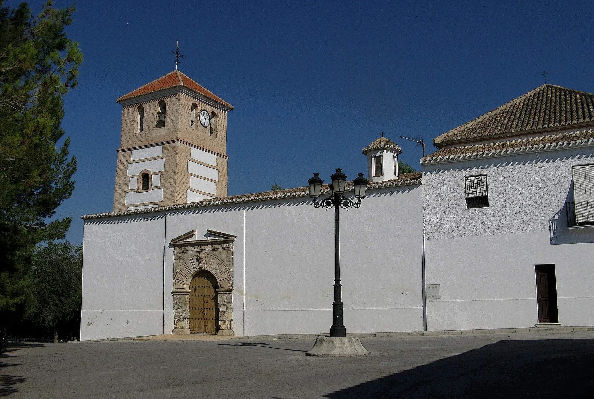 Photo showing: Church in Cortes de Baza, Spain