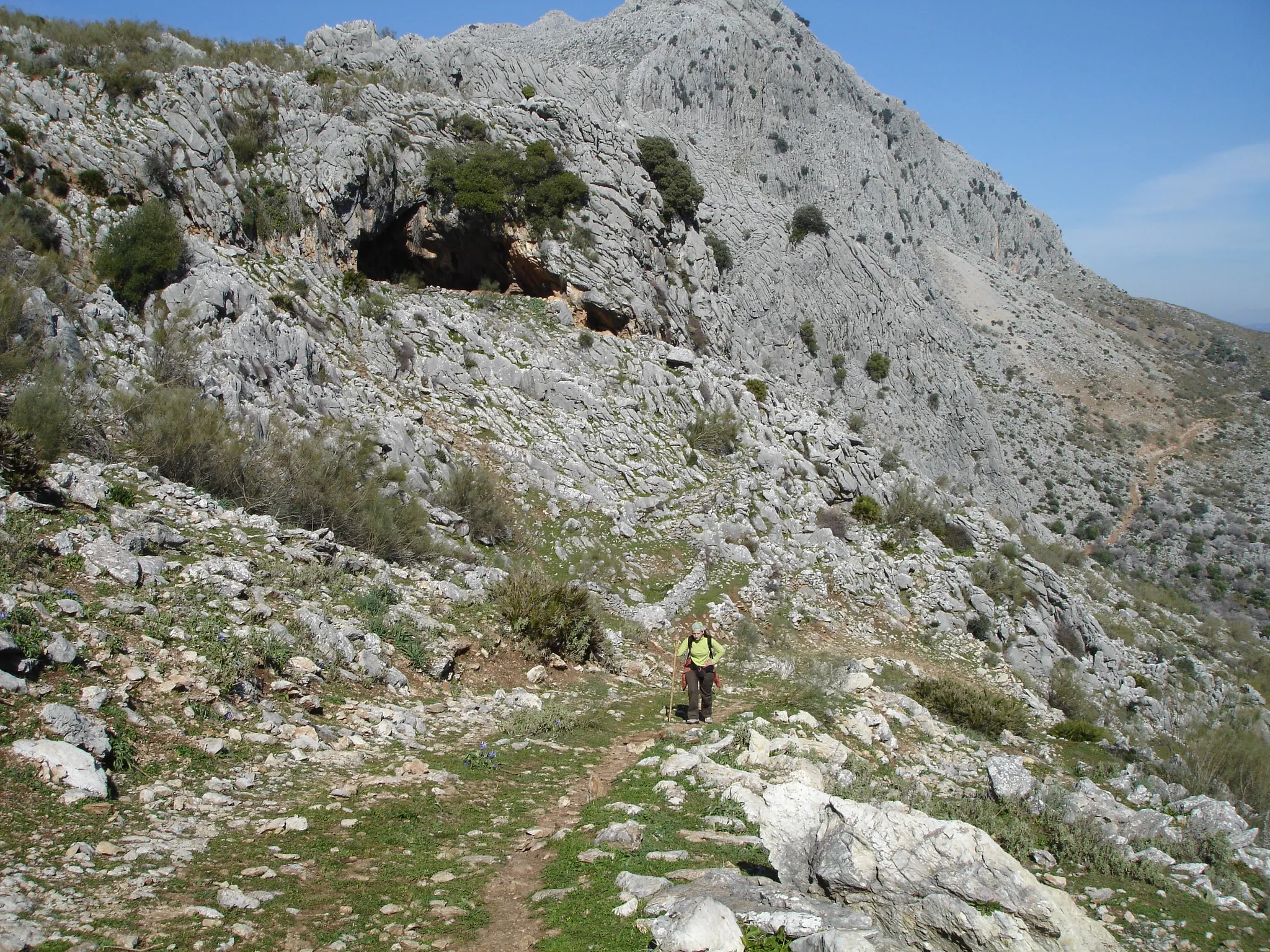 Photo showing: Walking from Benaojan to Cortes, Andalusia (Spain)