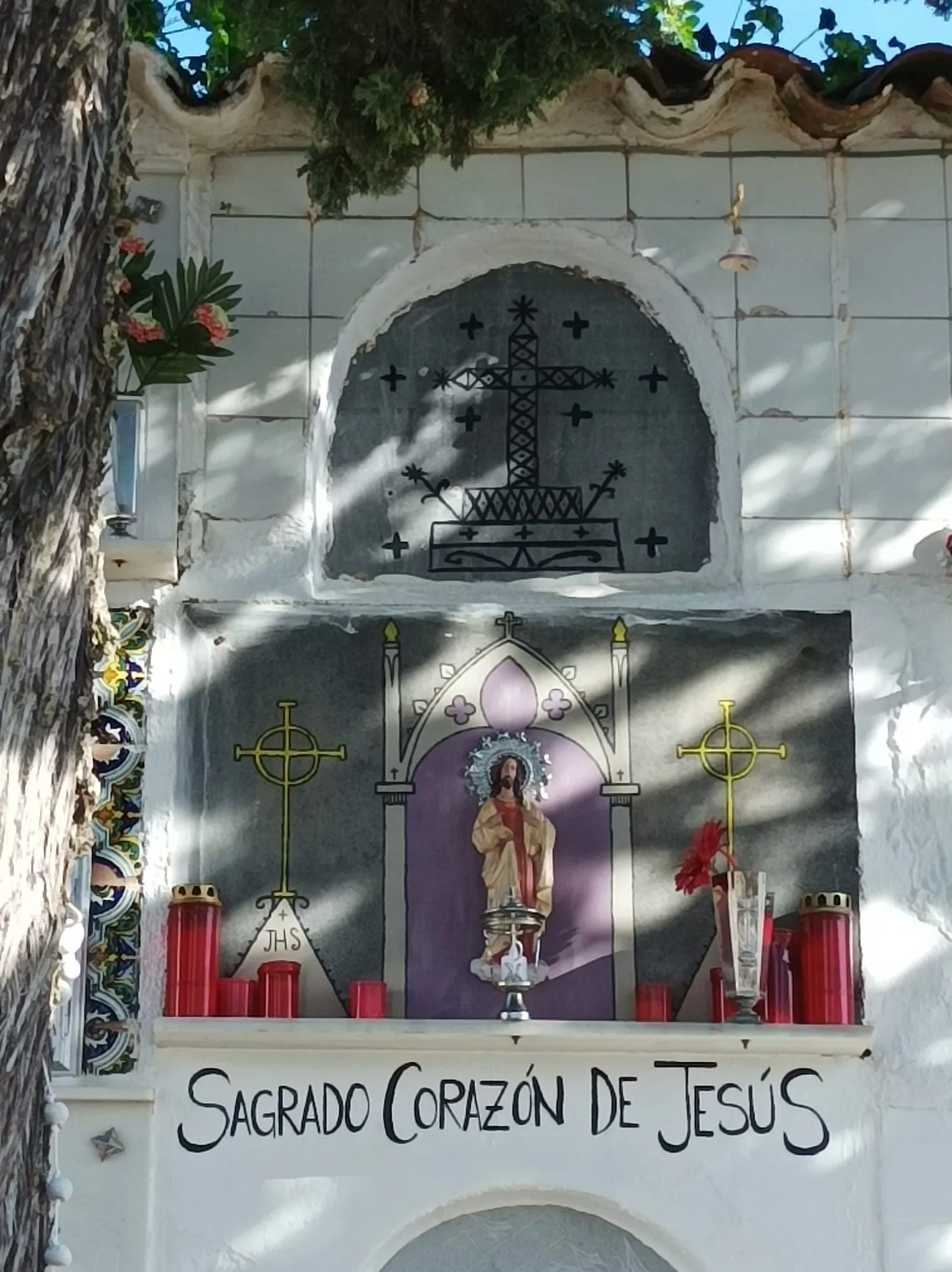 Photo showing: Altar al Sagrado Corazon de Jesus.