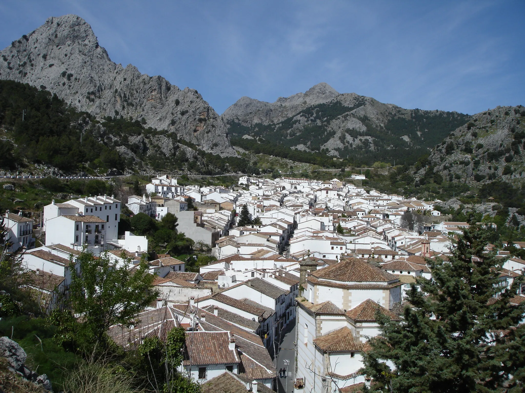 Photo showing: Grazalema desde la carretera A-372