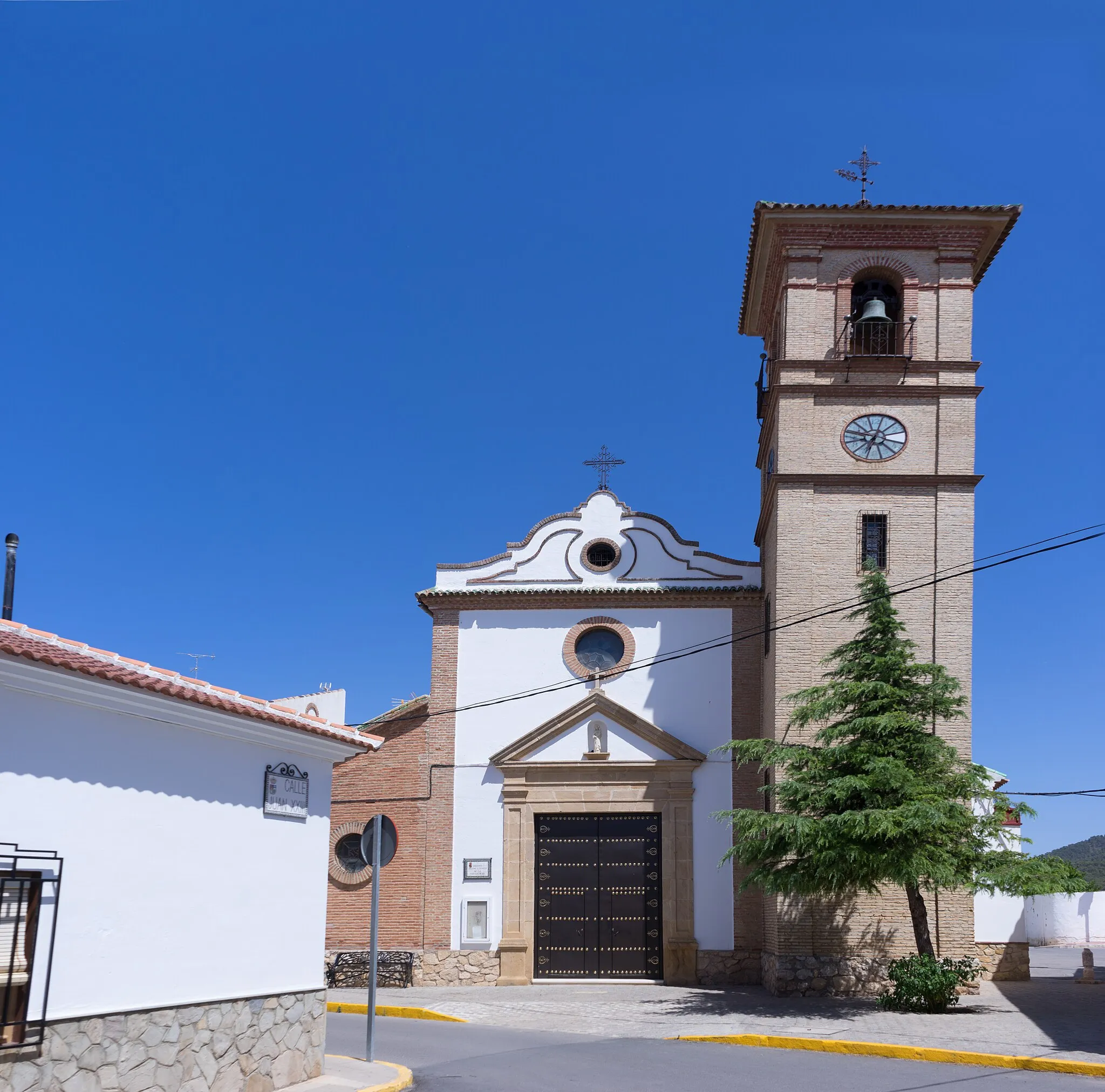 Photo showing: Front view of Church of Cristo de la Misericordia. Humilladero. Málaga