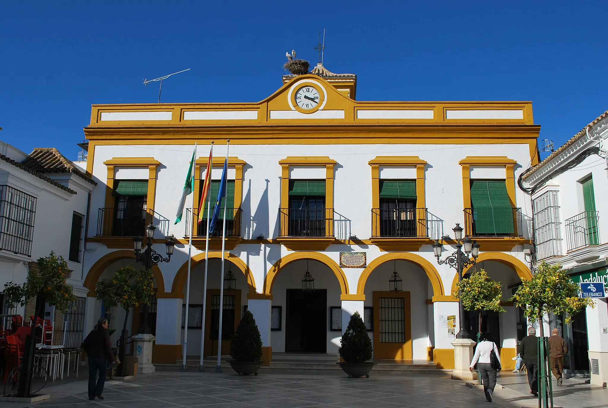 Photo showing: Ayuntamiento de La Puebla de Cazalla, Sevilla, España