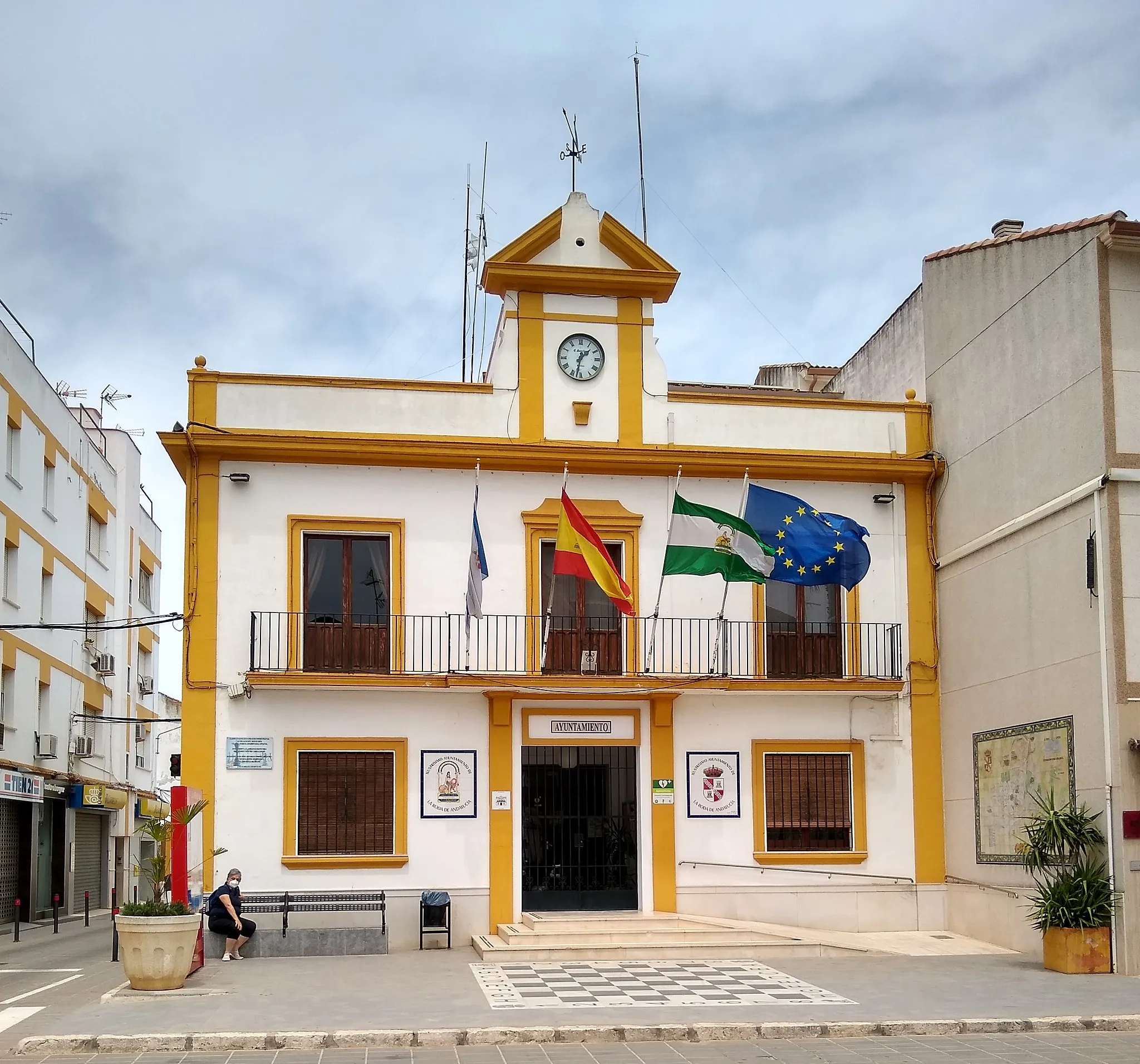 Photo showing: Ayuntamiento de La Roda de Andalucía, provincia de Sevilla, Andalucía, España.