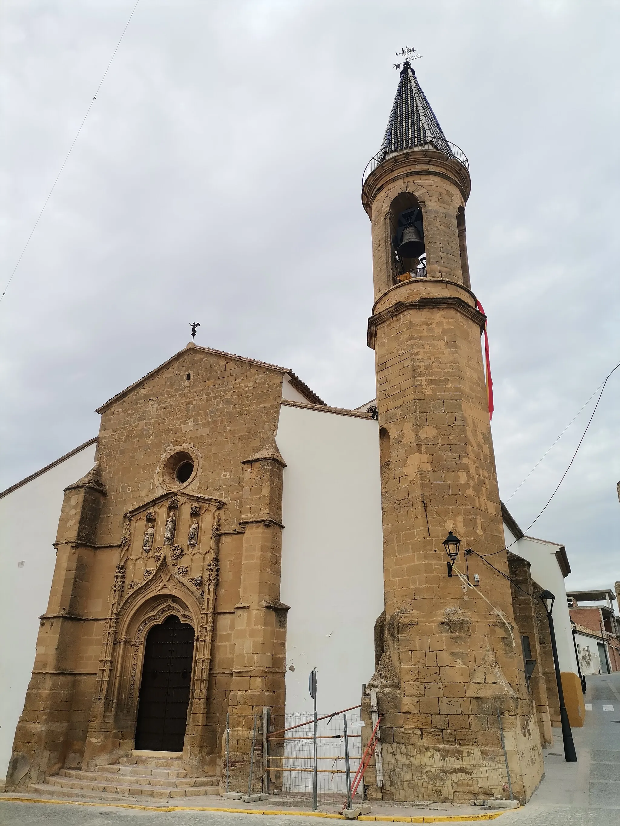 Photo showing: Lopera: Iglesia de la Inmaculada Concepción, fachada oeste