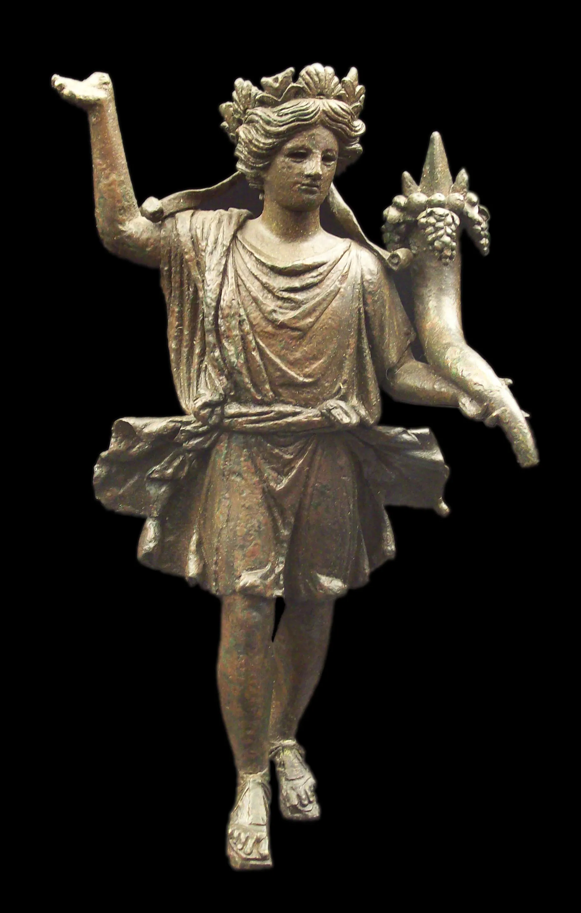 Photo showing: An Ancient Roman lar.
