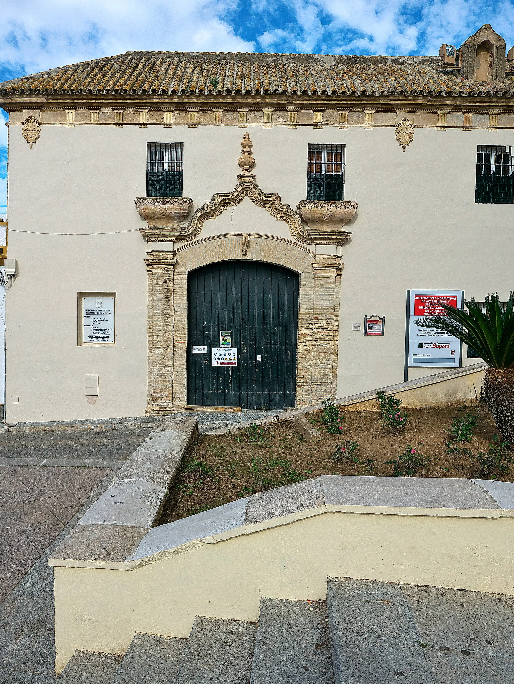 Photo showing: Ambrosio de Figueroa proyecta (1773) unas instalaciones para servicio de la Iglesia de San Juan Bautista, Marchena.