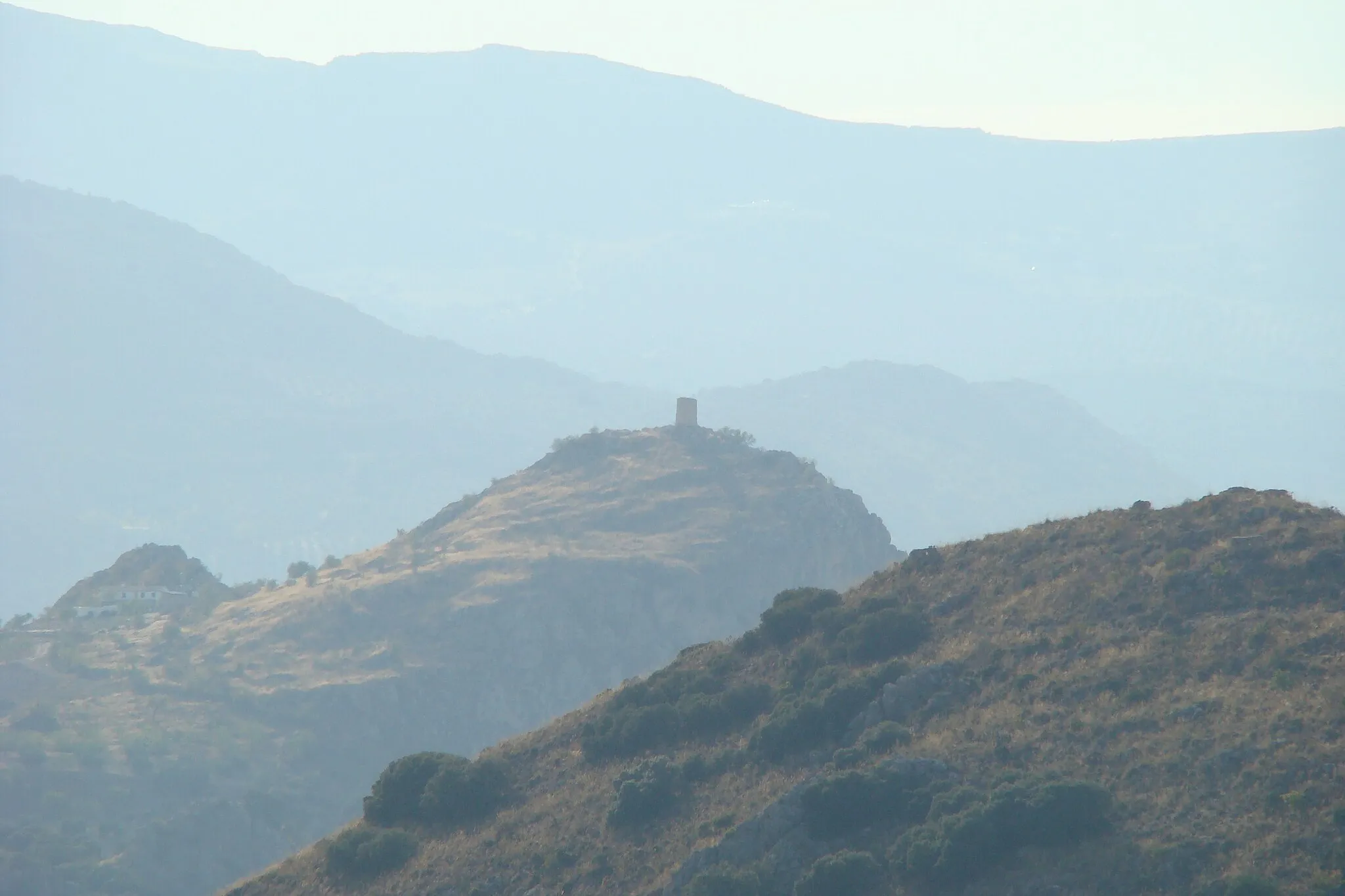 Photo showing: Vista de la Atalaya de la Solana, en la sierra de Moclín, en Granada