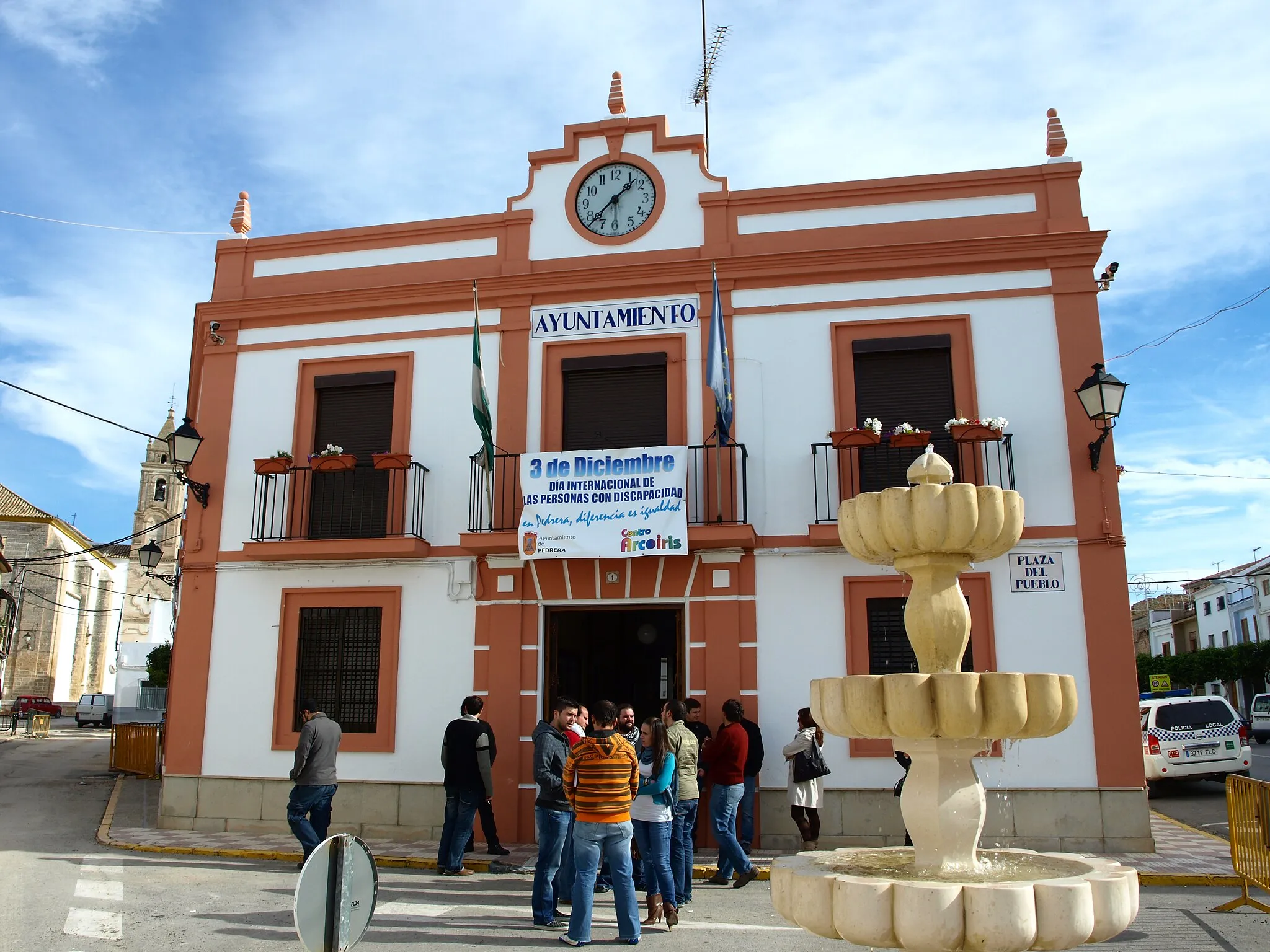 Photo showing: Town hall of Pedrera