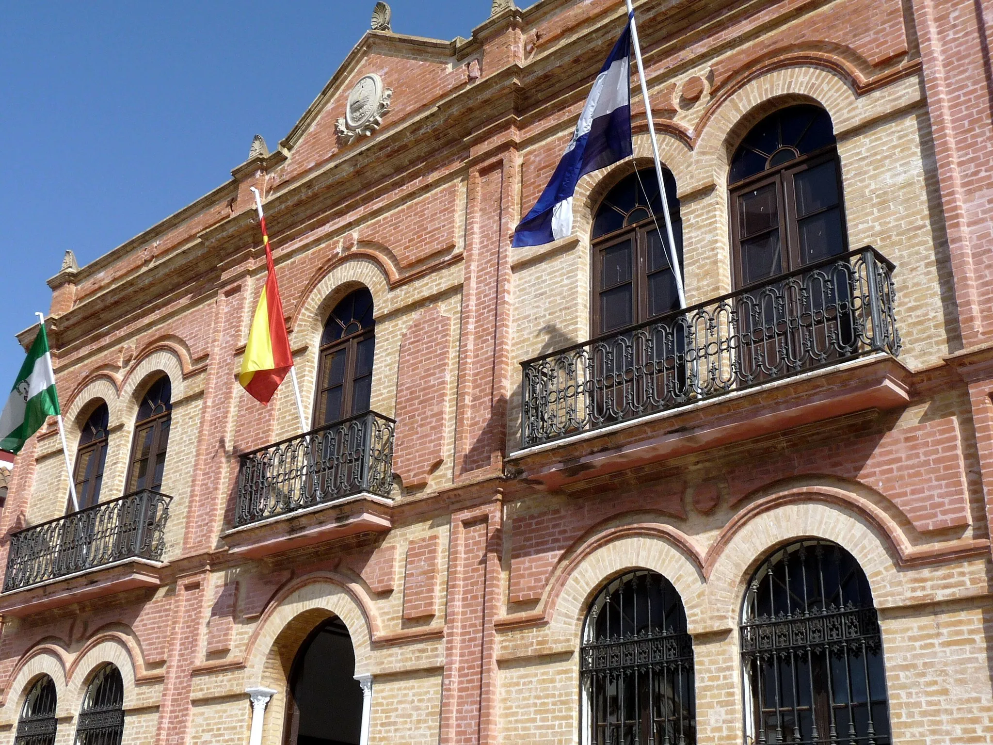 Photo showing: Ayuntamiento de San Juan del Puerto (provincia de Huelva, España).