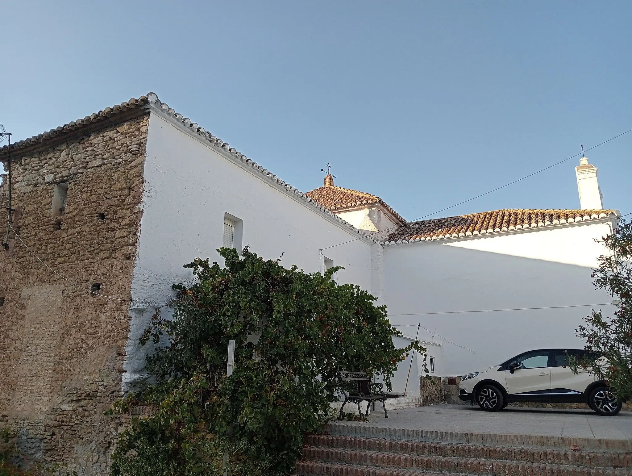 Photo showing: Ermita Nuestra Señora del Carmen, ubicada en Setenil de las Bodegas y catalogada en la Guía Digital del IAPH