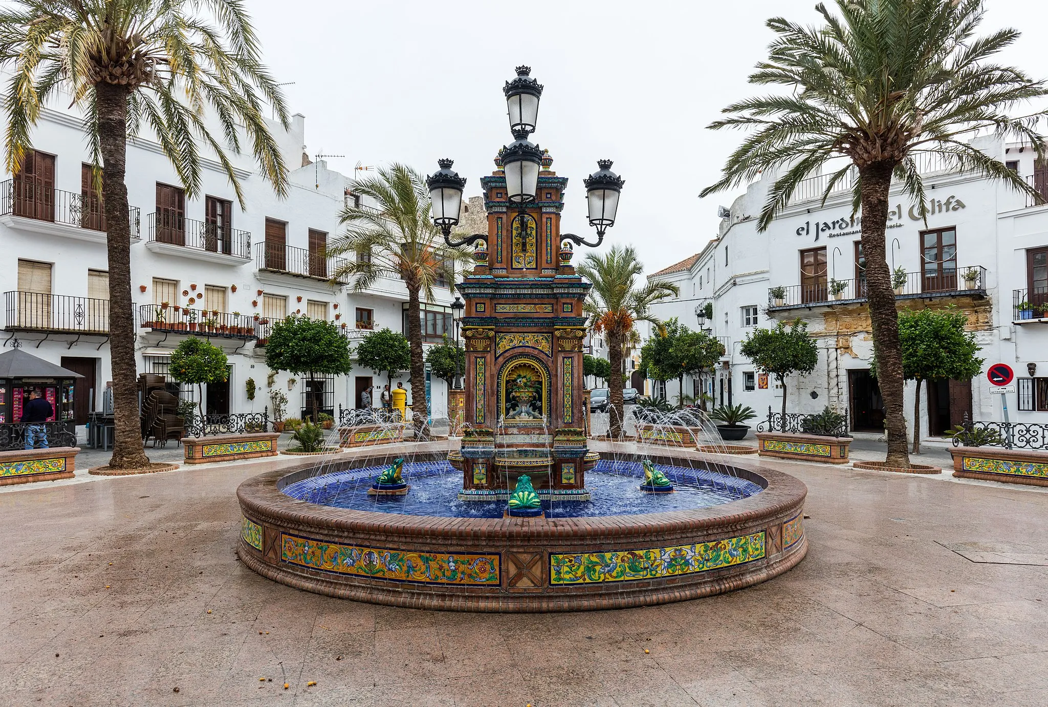 Photo showing: Plaza de España, Vejer de la Frontera, Cádiz, Spain