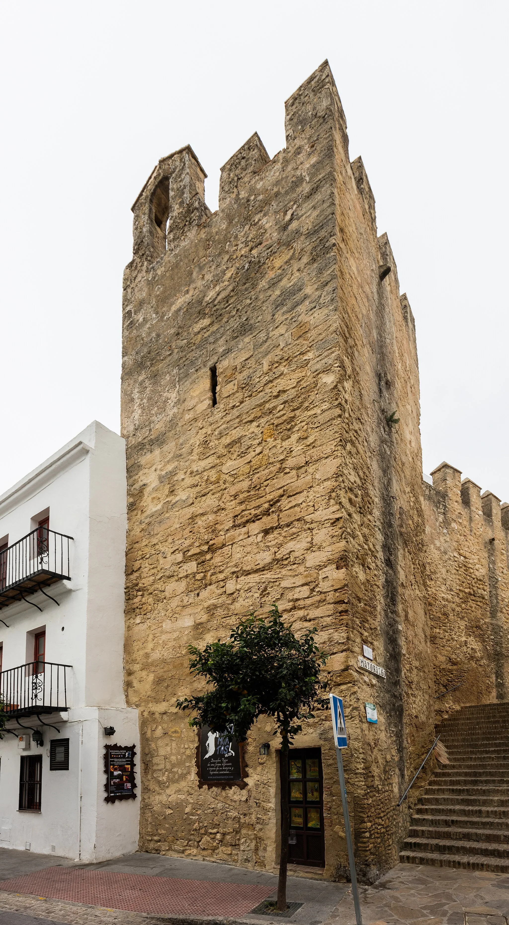 Photo showing: Torre del Mayorazgo, Vejer de la Frontera, Cádiz, Spain