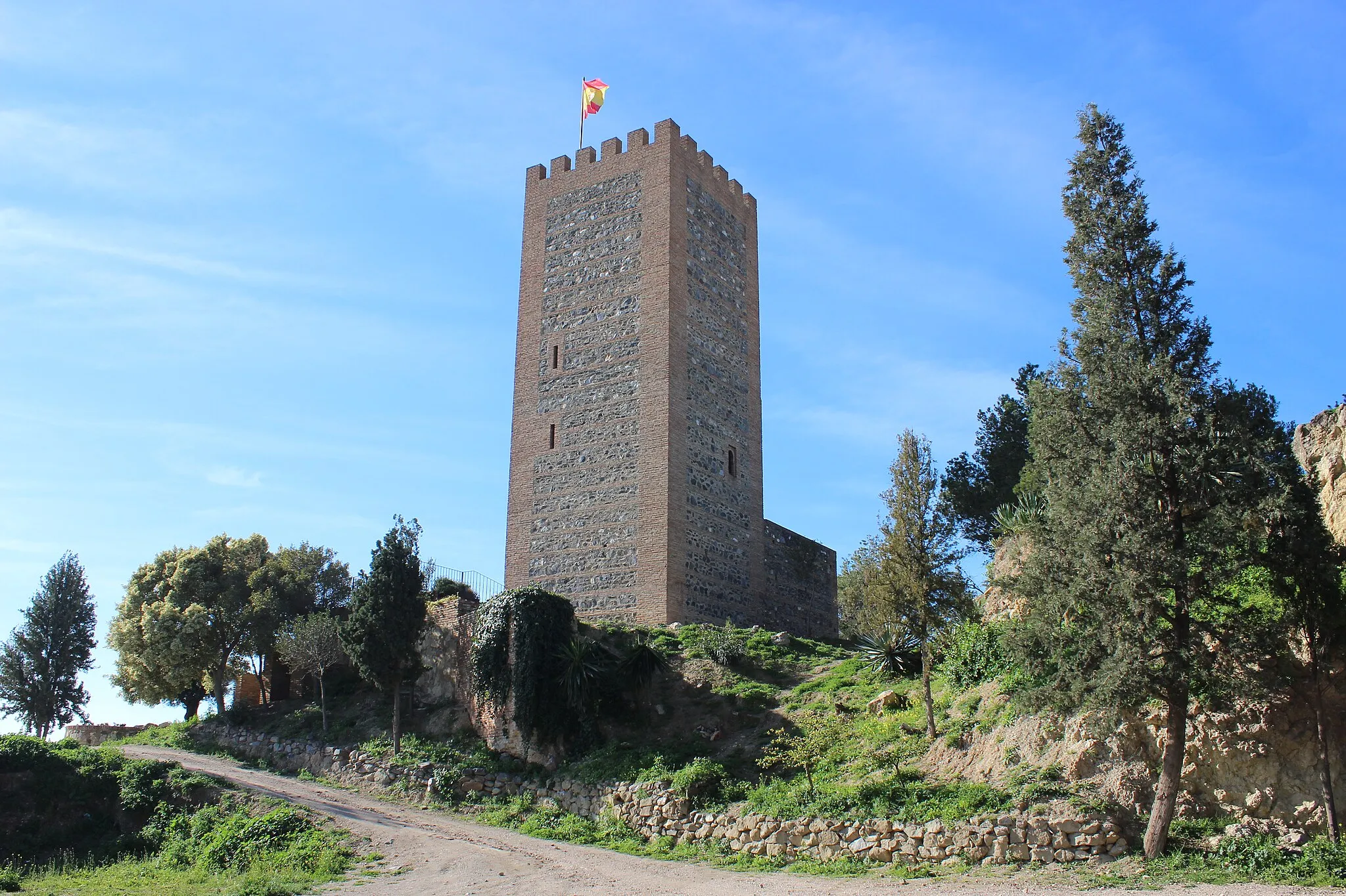 Photo showing: Restos de la fortaleza, año 2015.