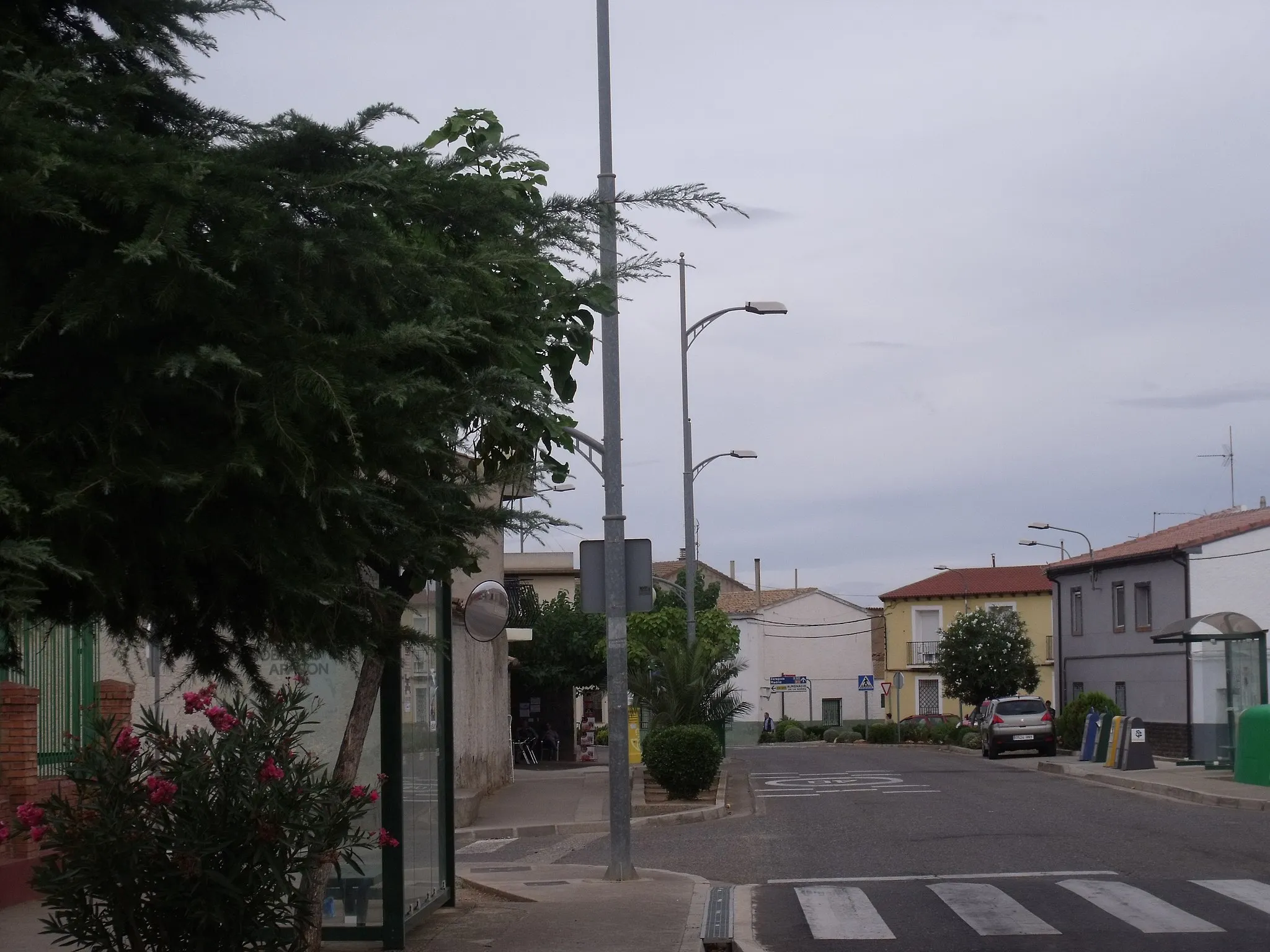 Photo showing: Vista del pueblo desde el colegio