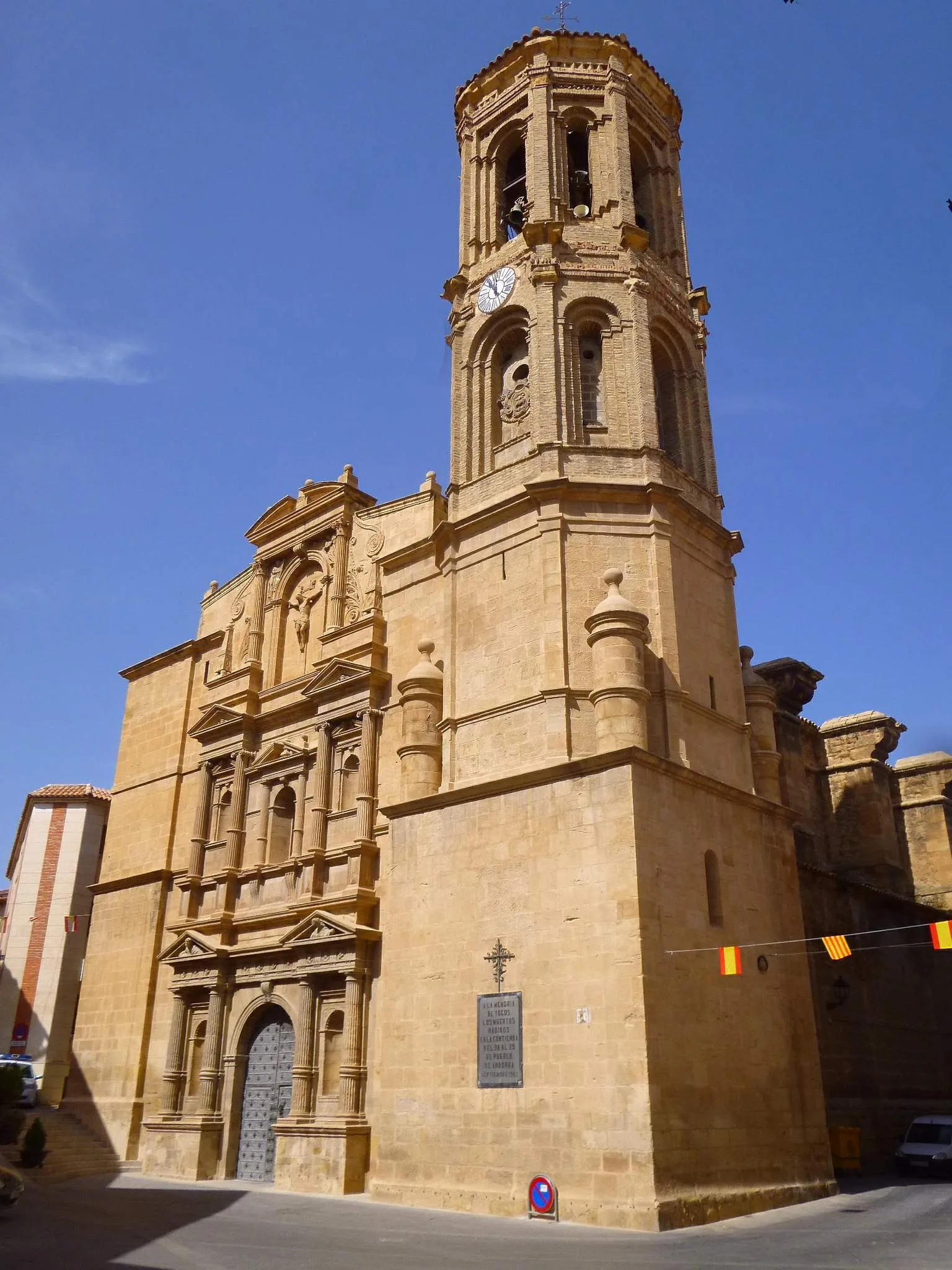 Photo showing: Andorra (Teruel) - Iglesia de la Natividad de Nuestra Señora