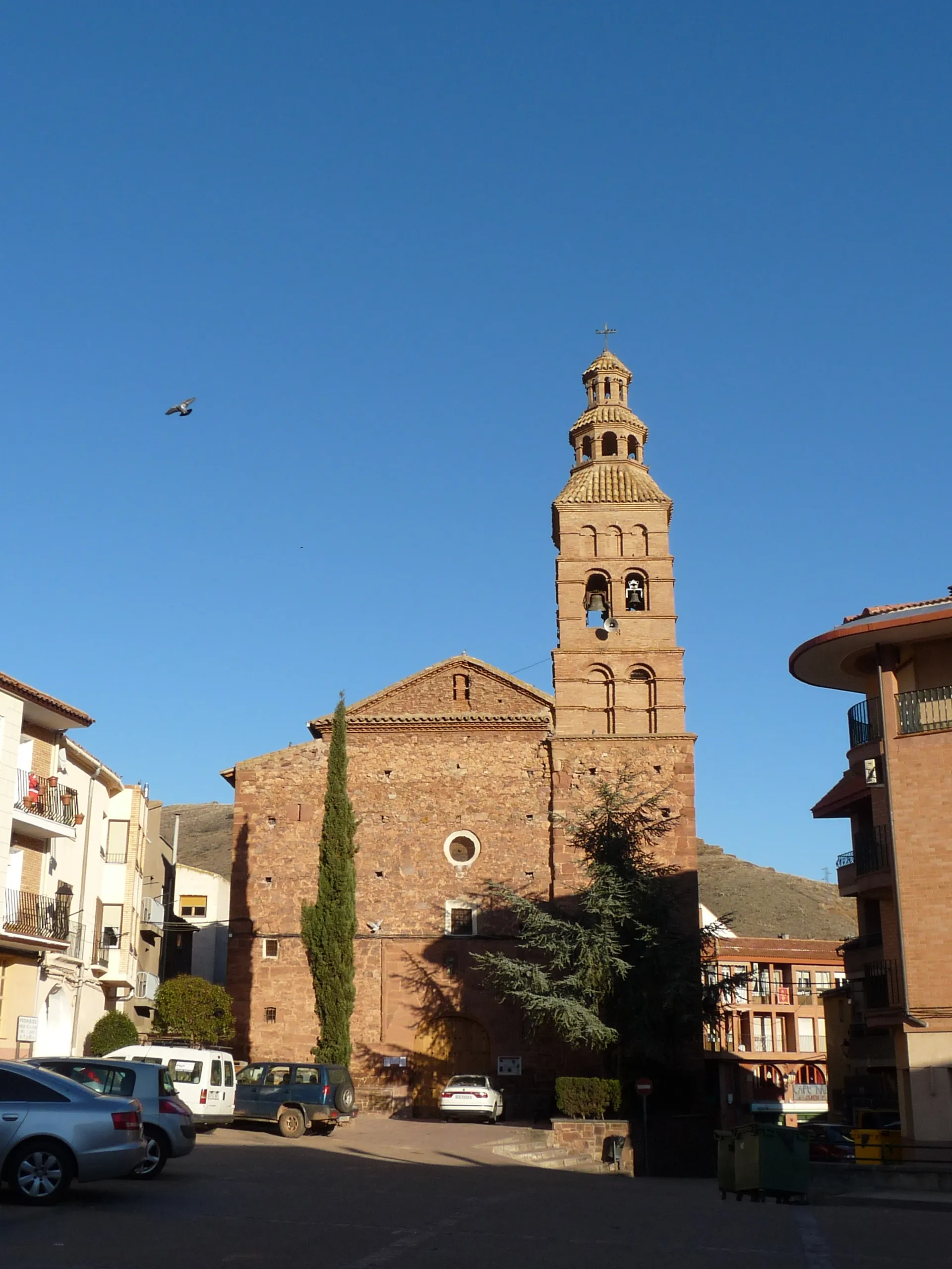 Photo showing: Brea de Aragón - Iglesia de Santa Ana s.XVI - Vista general