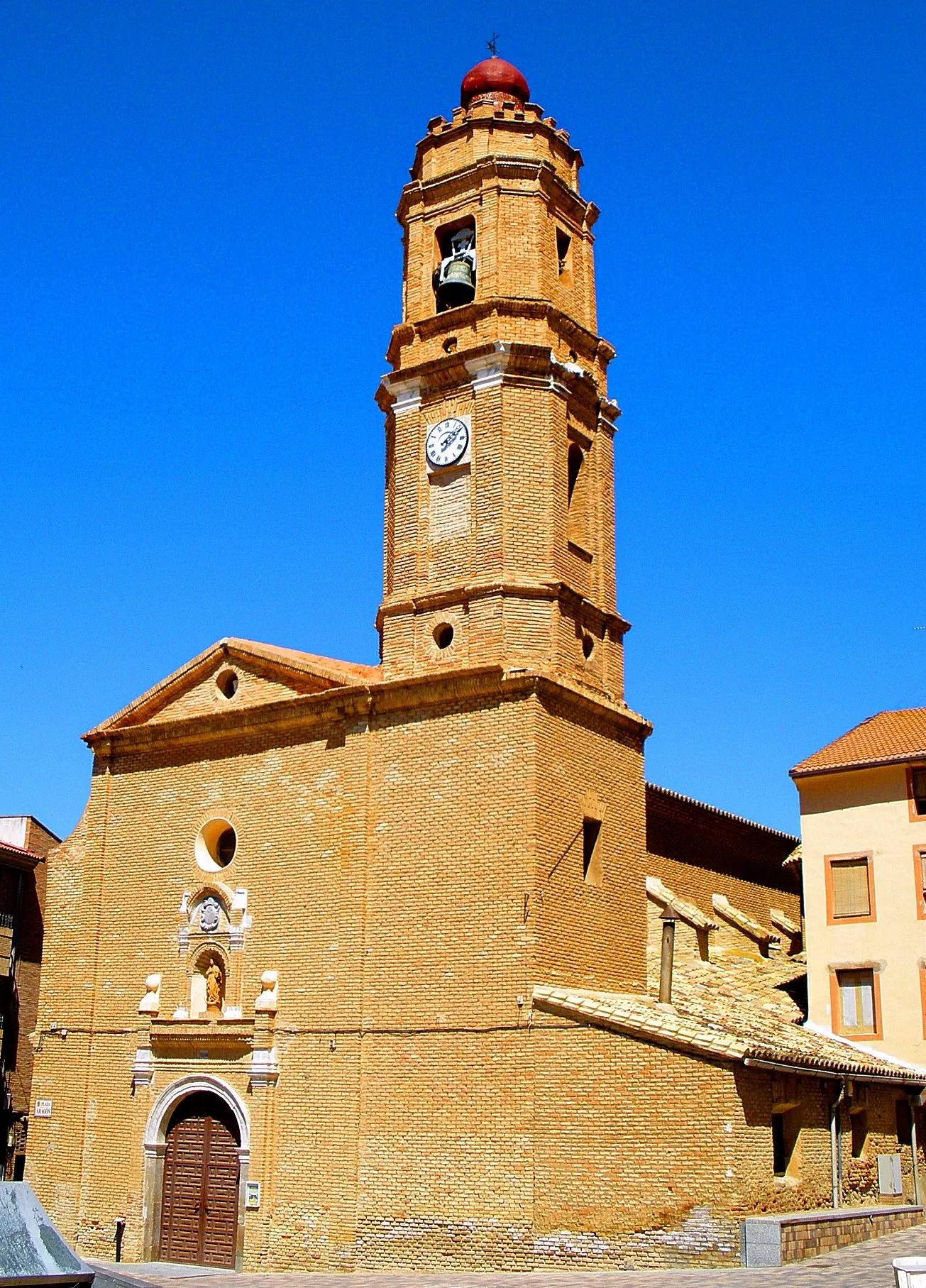 Photo showing: Iglesia de la Inmaculada Concepción (Cadrete, Zaragoza)