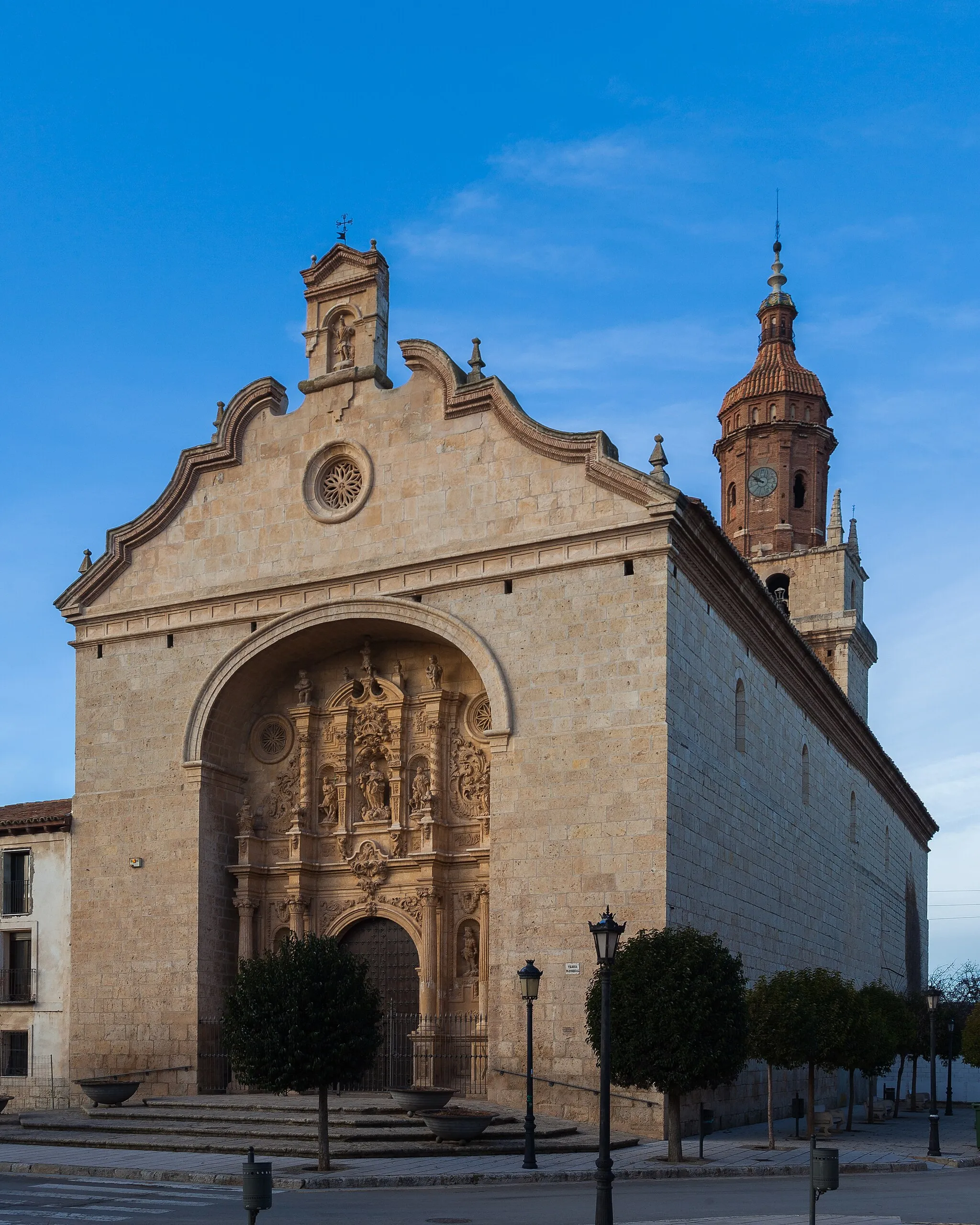 Photo showing: St Mary church, Calamocha, Teruel, Spain