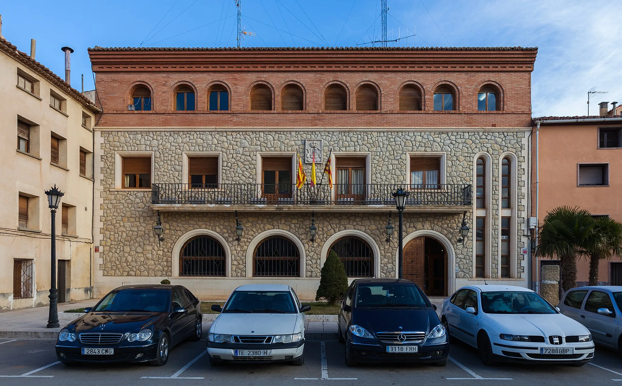 Photo showing: Town hall, Calamocha, Teruel, Spain