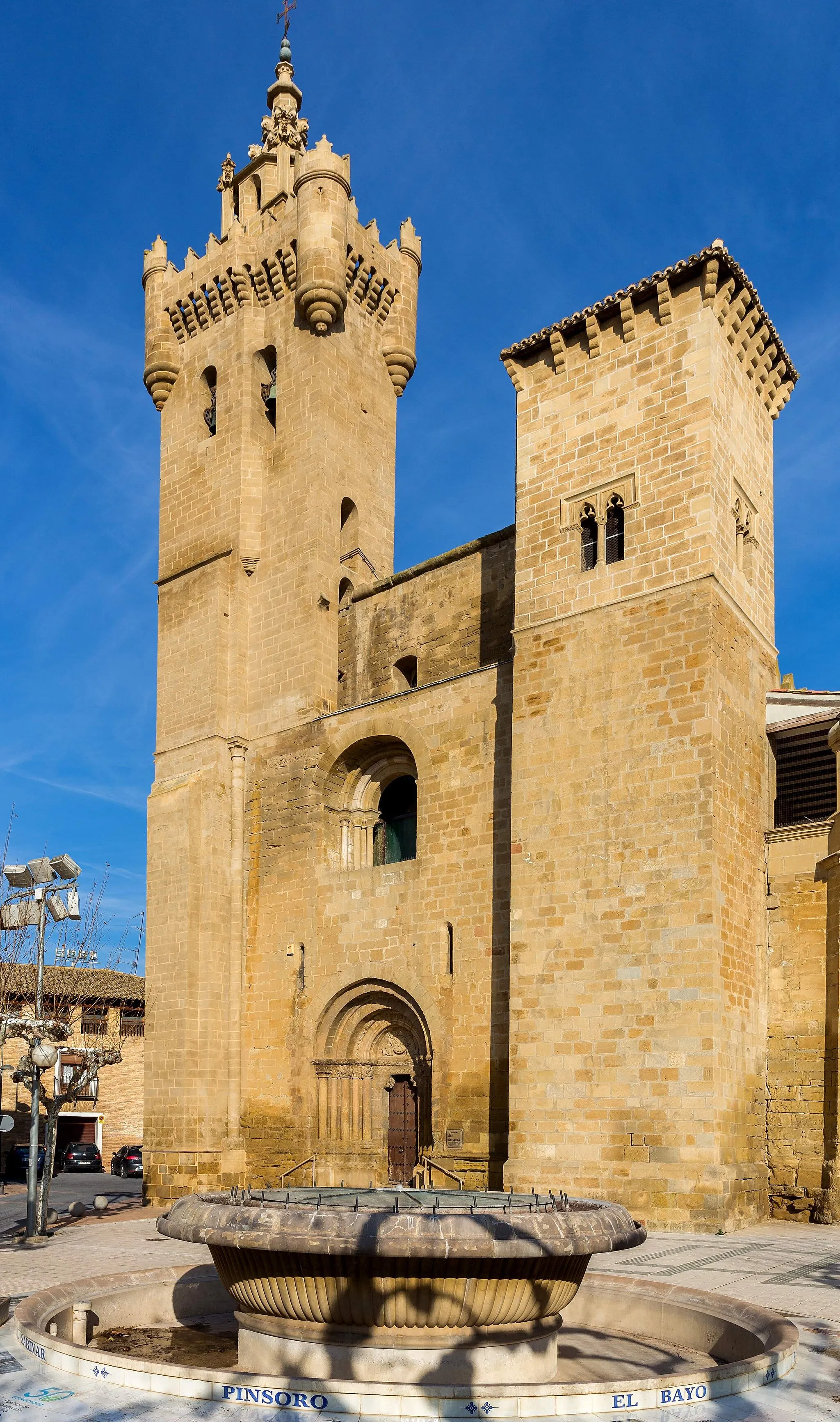 Photo showing: Iglesia de San Salvador, Ejea de los Caballeros, Zaragoza, España