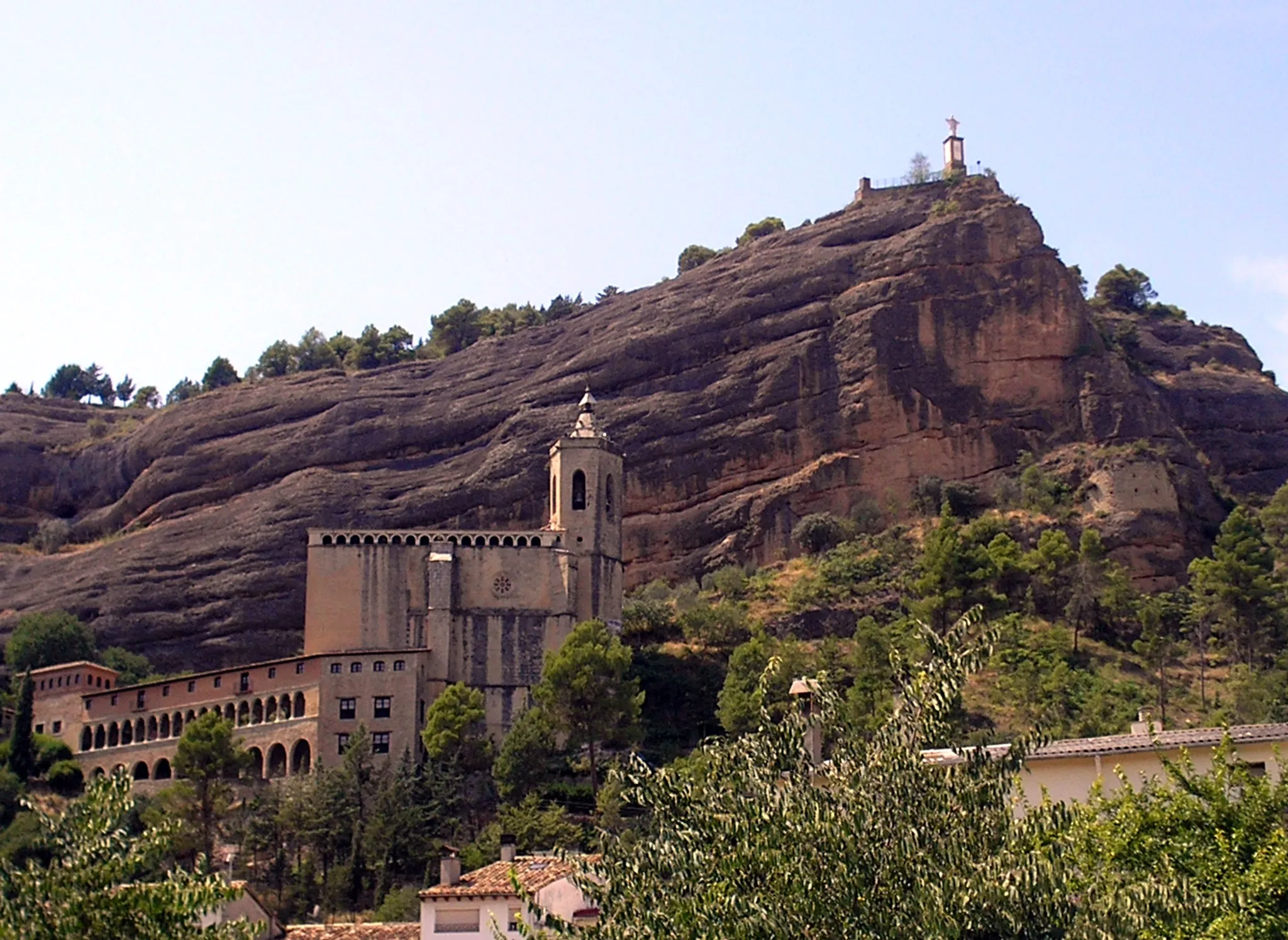 Photo showing: Sanctuary of Nuestra Señora de la Peña, at Graus (Huesca, Spain)