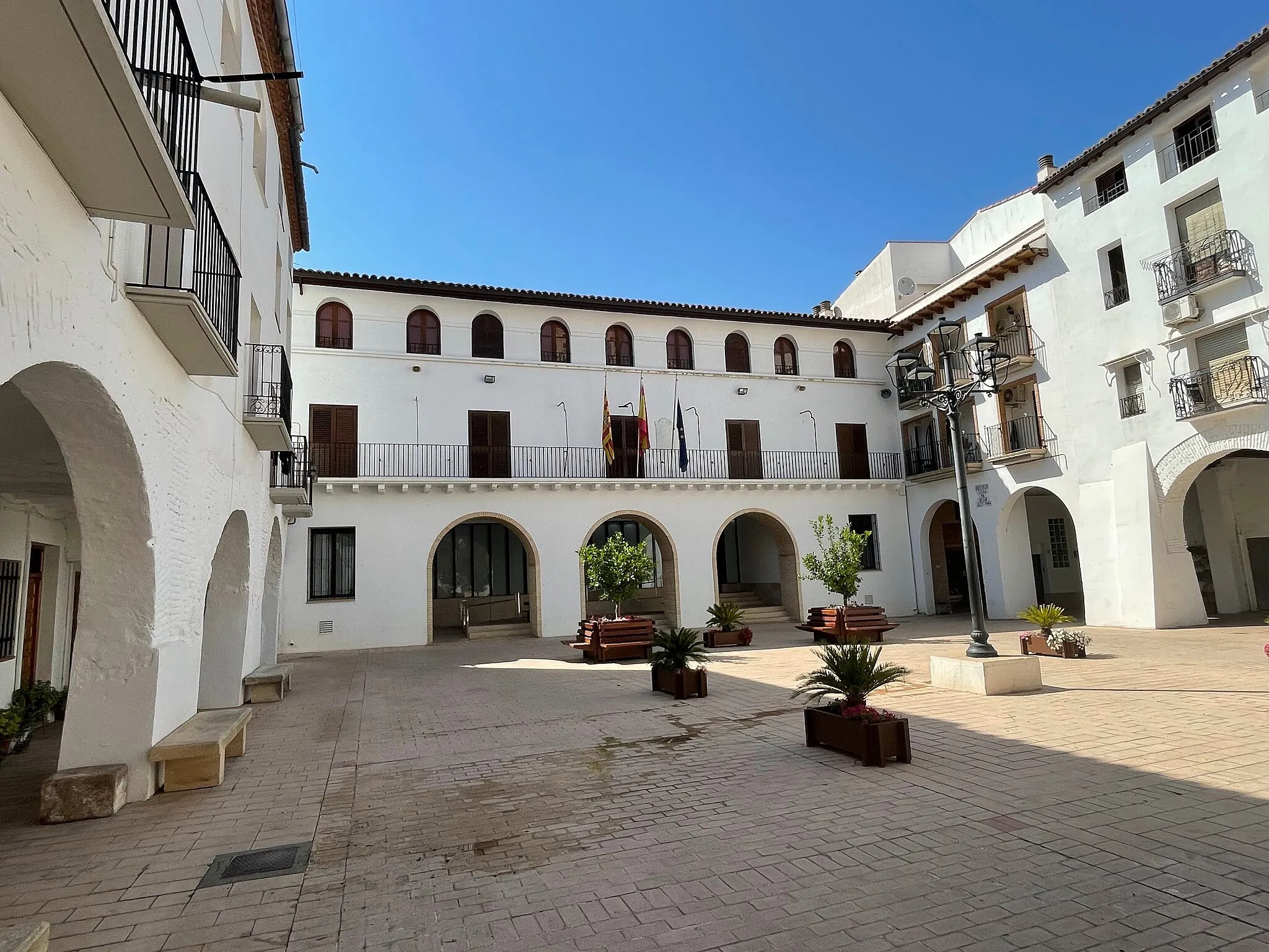 Photo showing: Ayuntamiento de Hijar