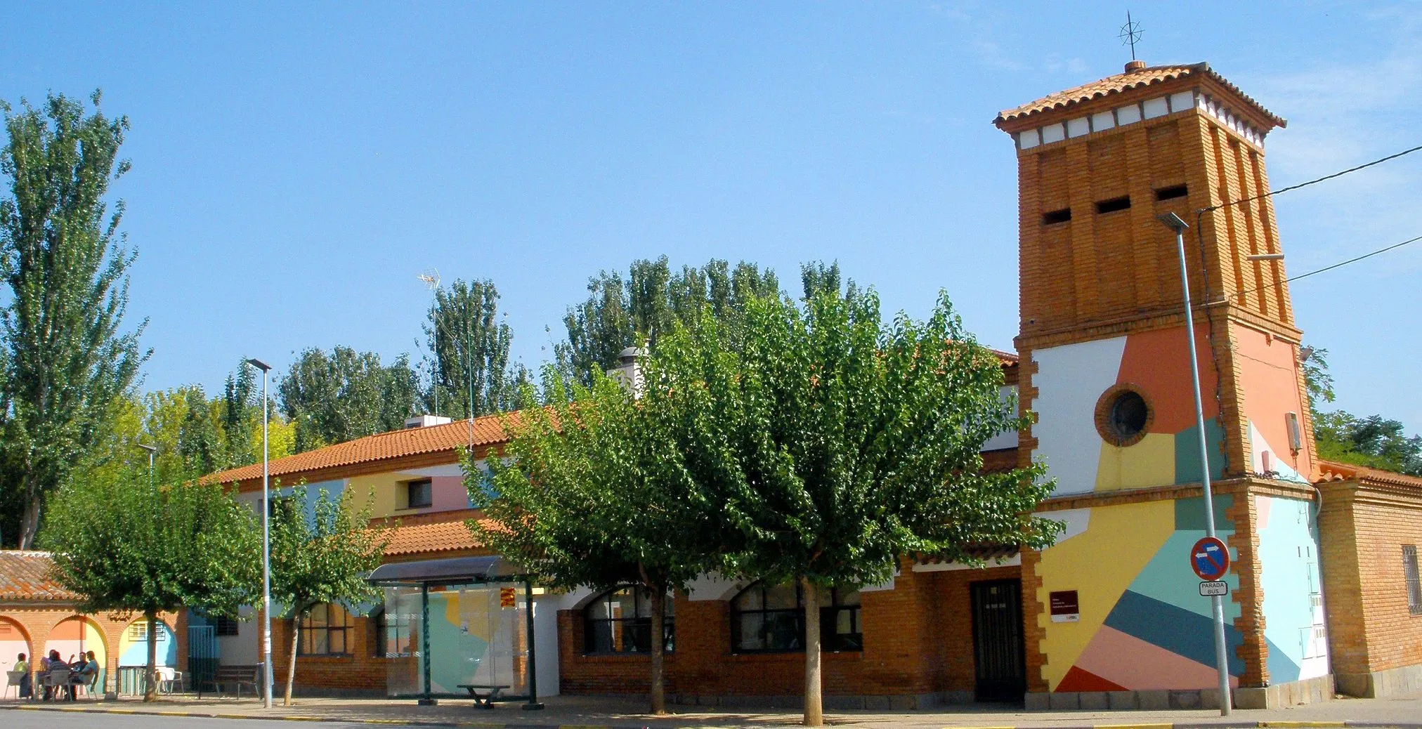 Photo showing: Antiguo Matadero de La Almunia de Doña Godina, hoy integrado en el Centro de Cultura Comunitaria de La Almunia (CCCLA)