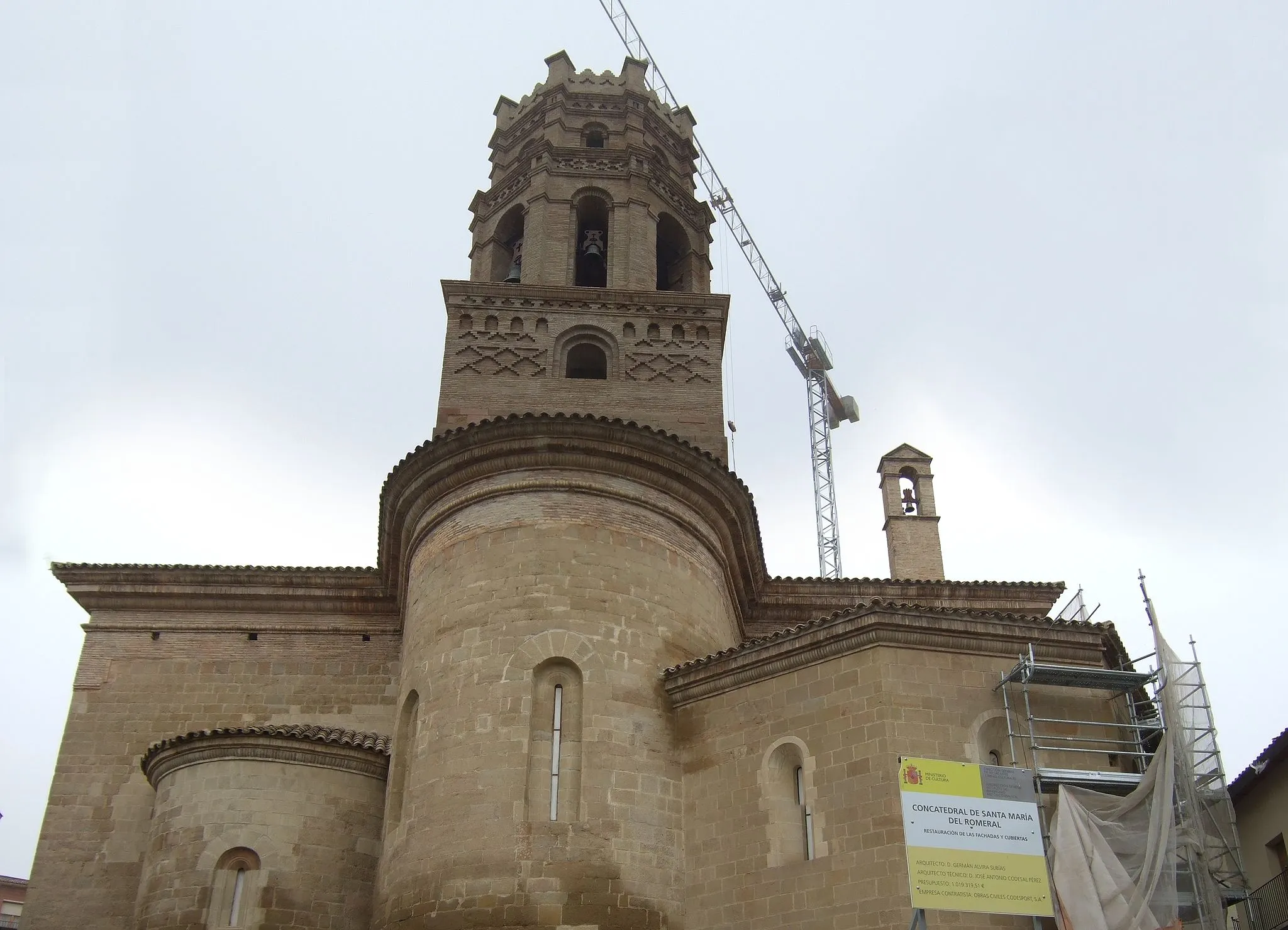 Photo showing: Cathedral of Monzon (Aragon, Spain)