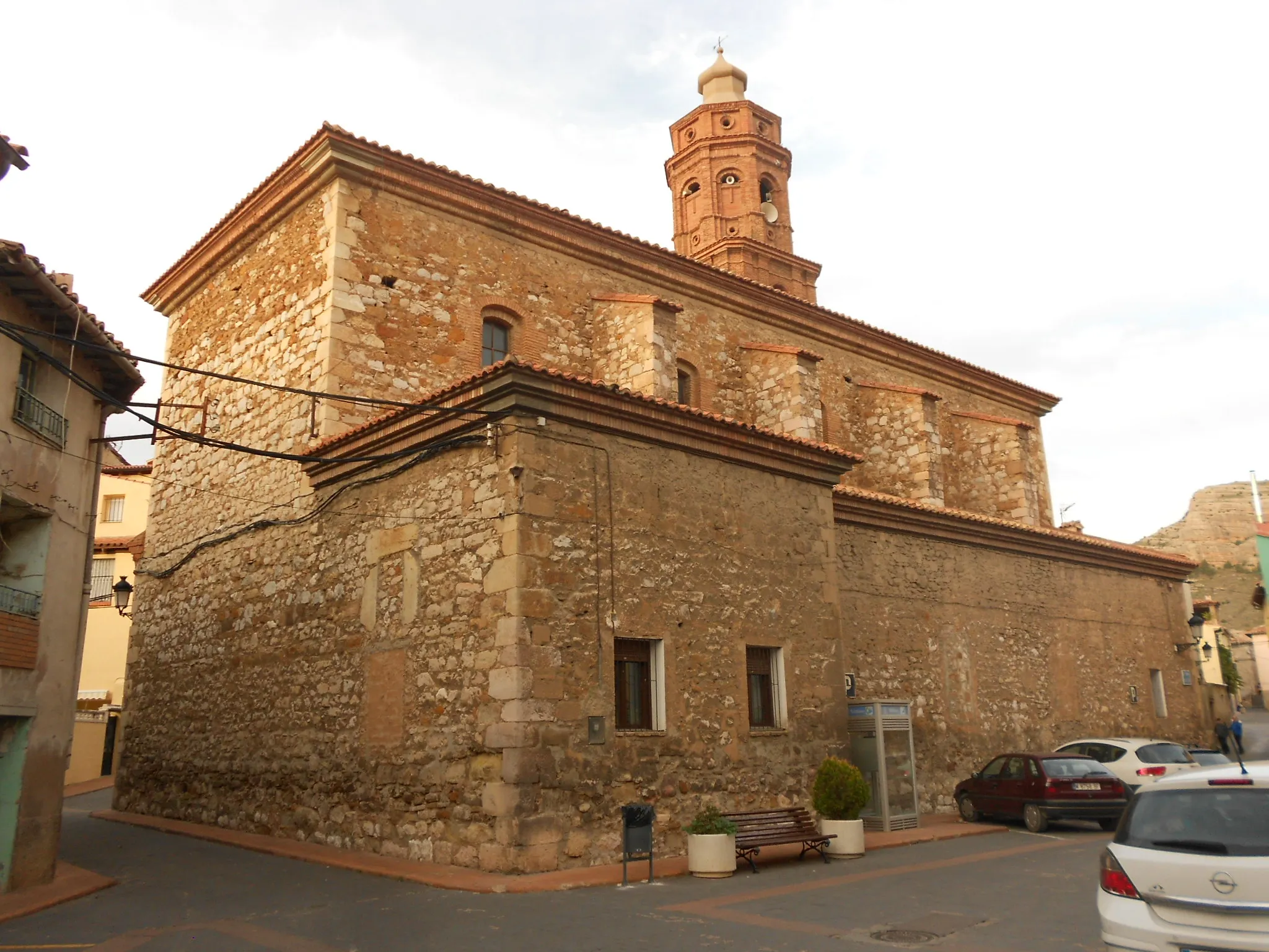 Photo showing: Iglesia parroquial de la Natividad de Nuestra Señora (Utrillas, España)