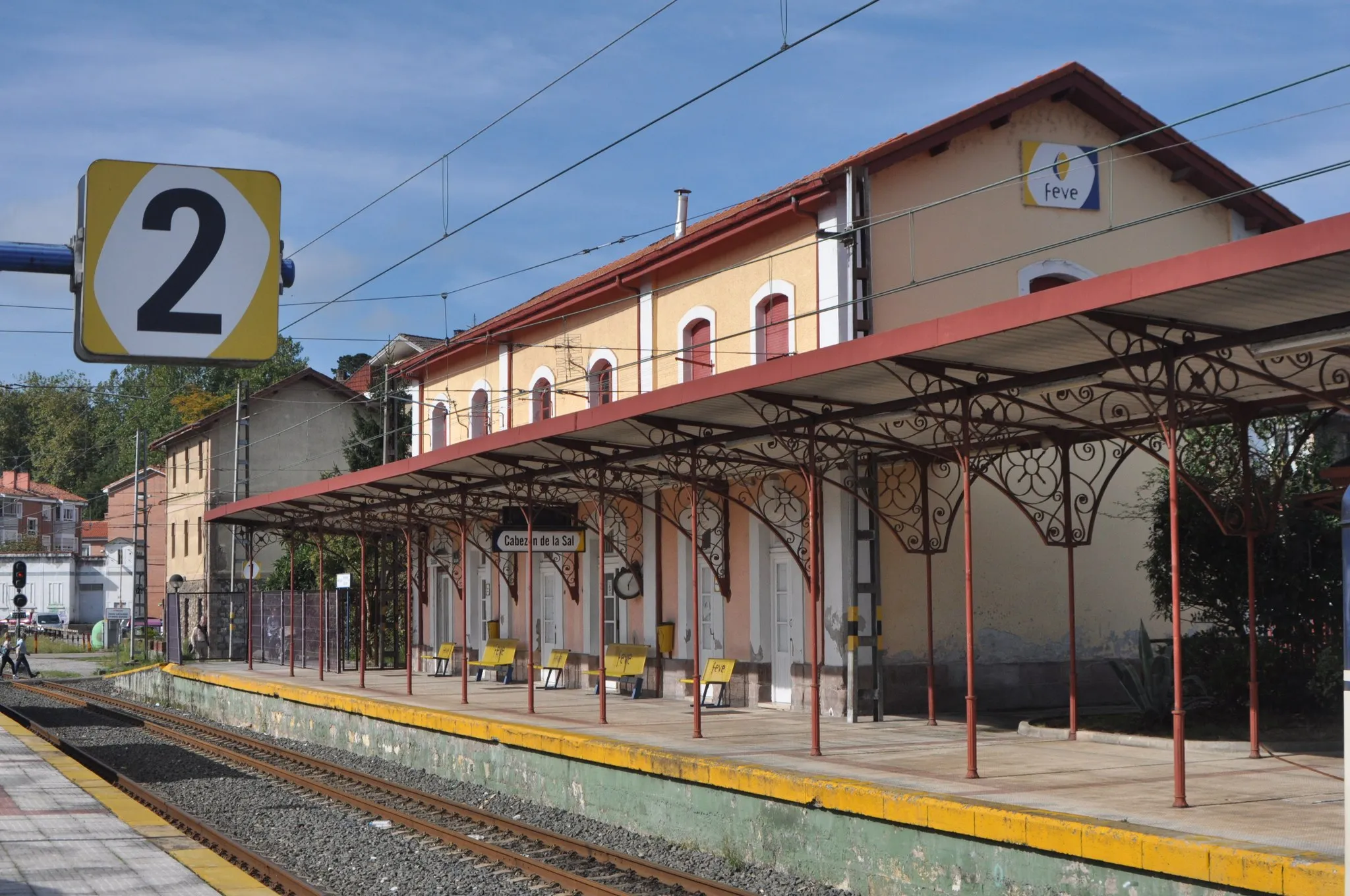Photo showing: Estación de ferrocarril de Cabezón de la Sal.
