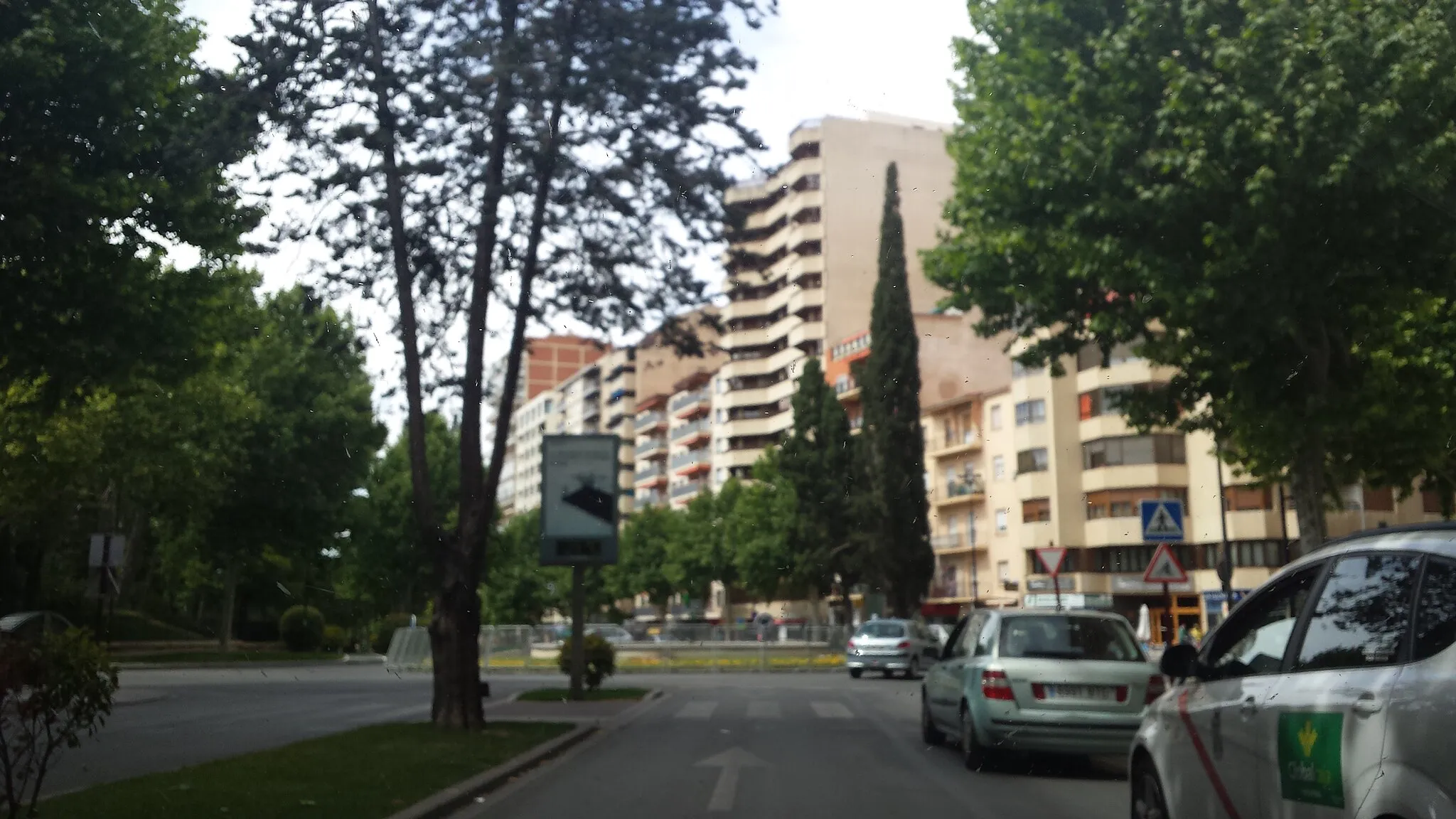 Photo showing: Avenida de España. Plaza Benjamín Palencia. Albacete