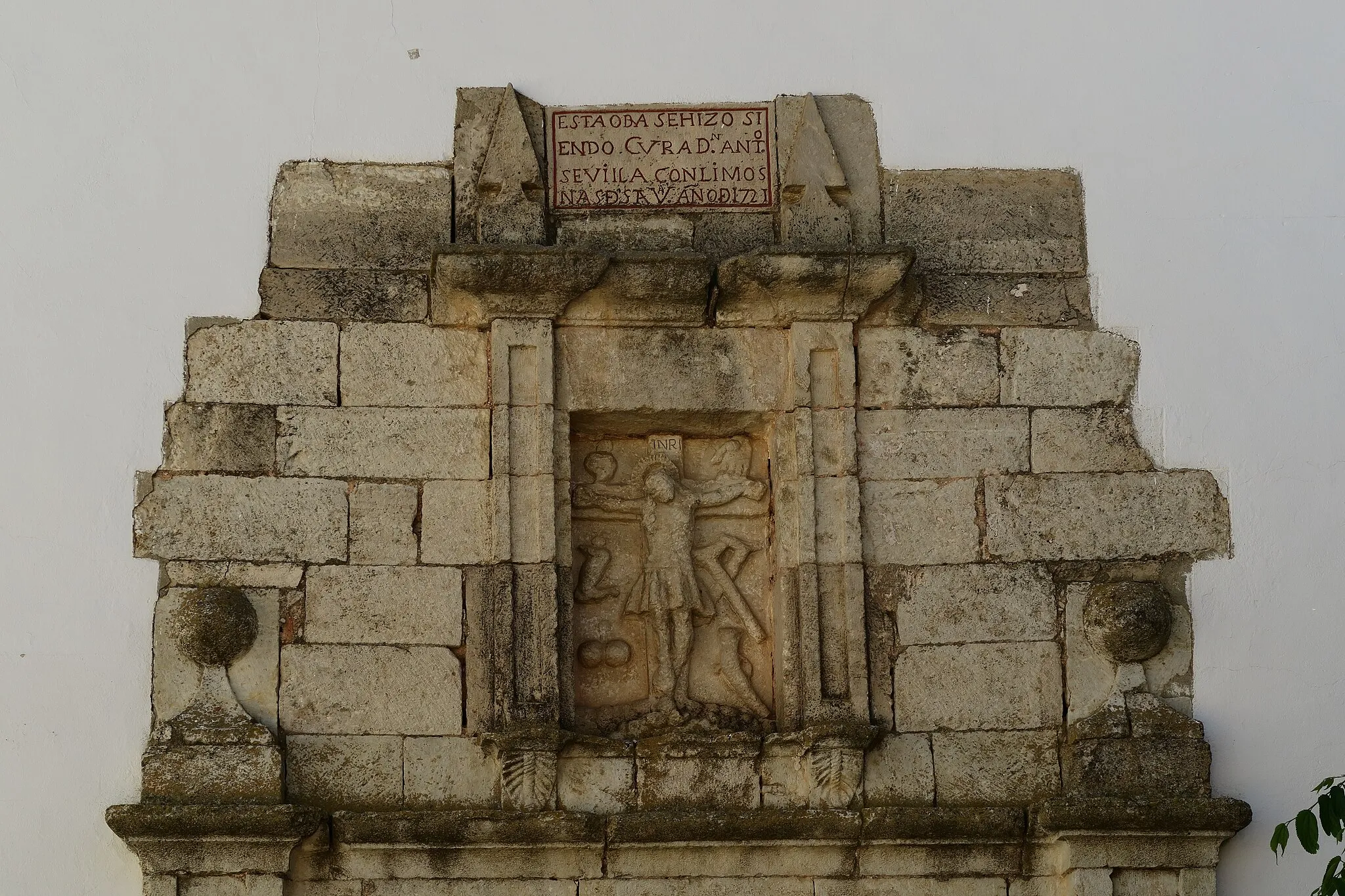 Photo showing: Campillo de Altobuey, inscripción en ermita