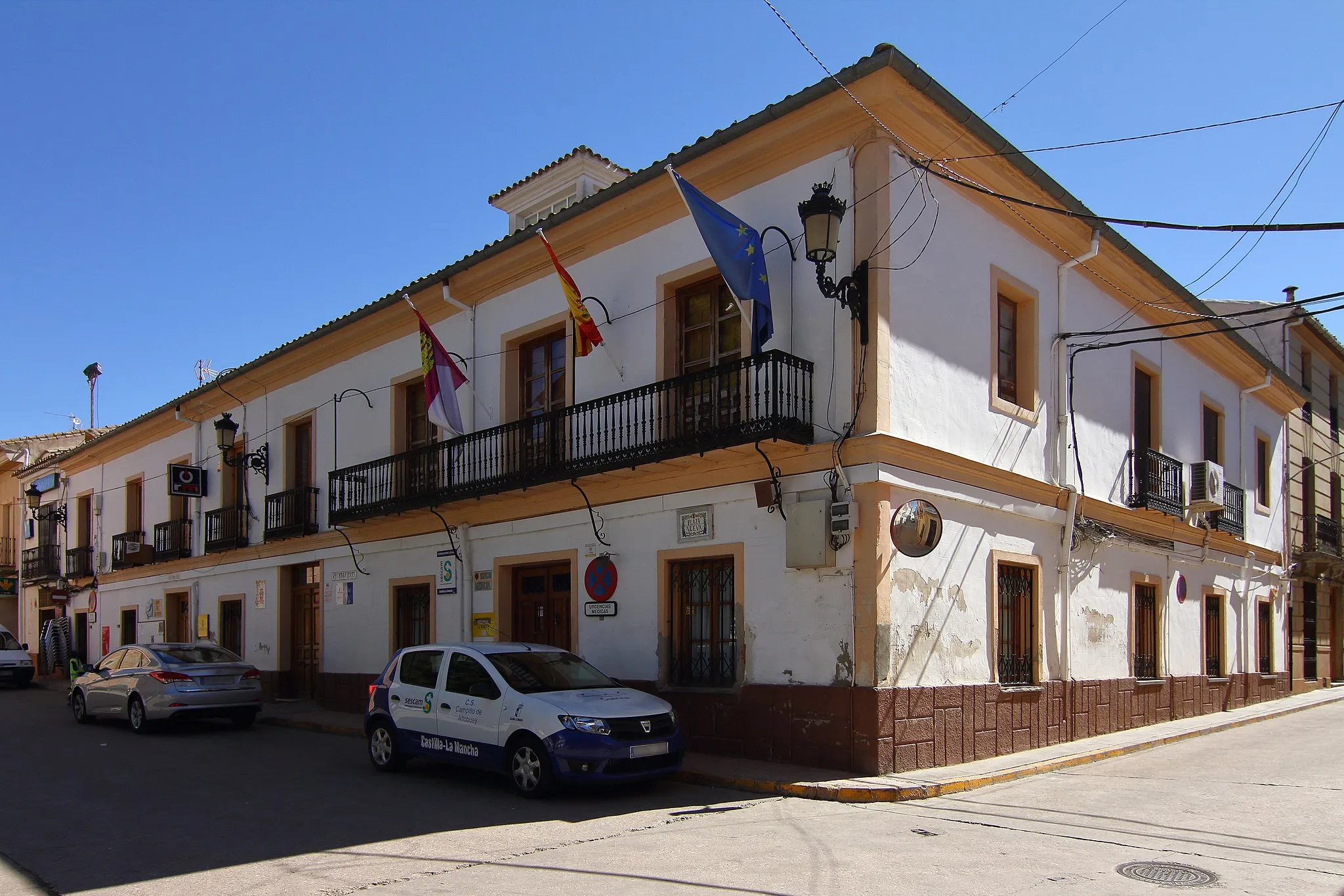 Photo showing: Campillo de Altobuey, Ayuntamiento
