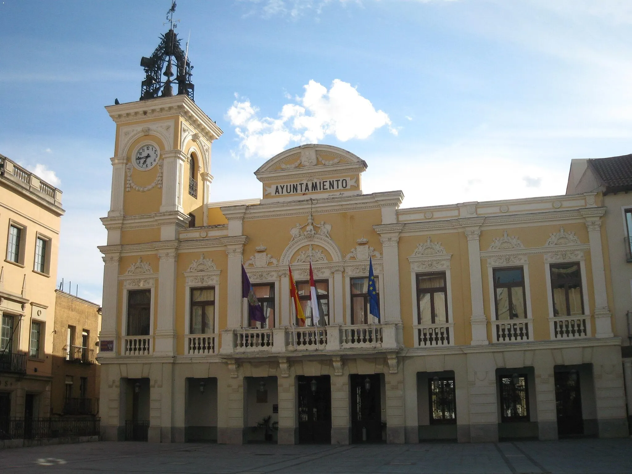 Photo showing: Hall of Guadalajara, Spain