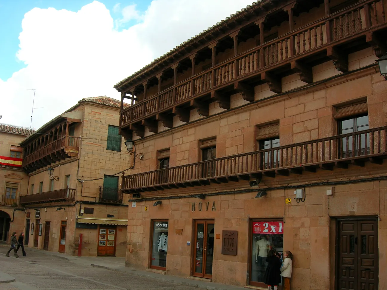 Photo showing: Balconada de la Plaza Mayor