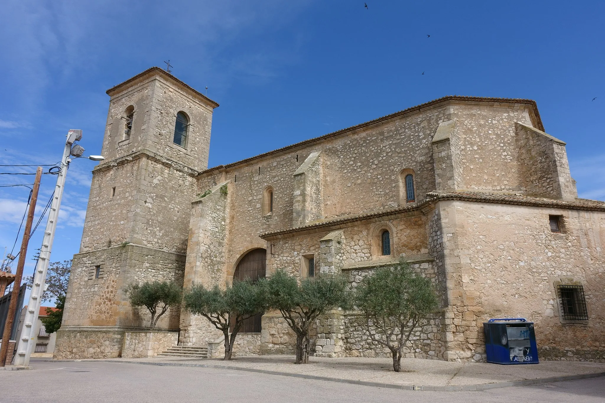 Photo showing: Iglesia de la Asunción de Nuestra Señora, en La Alberca de Záncara (Cuenca, España).