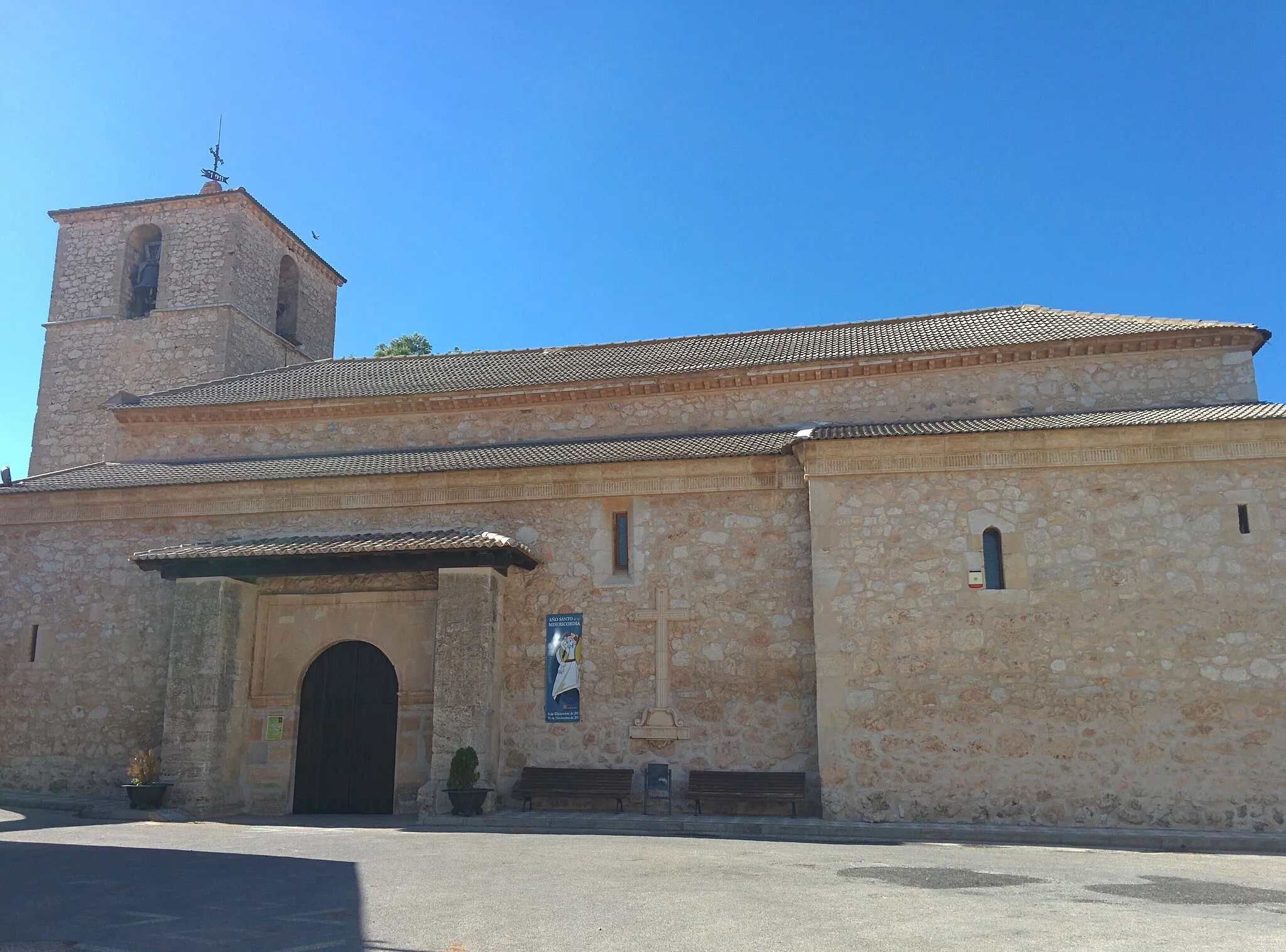 Photo showing: Iglesia de Nuestra Señora de la Asunción, en Las Mesas (Cuenca, España).